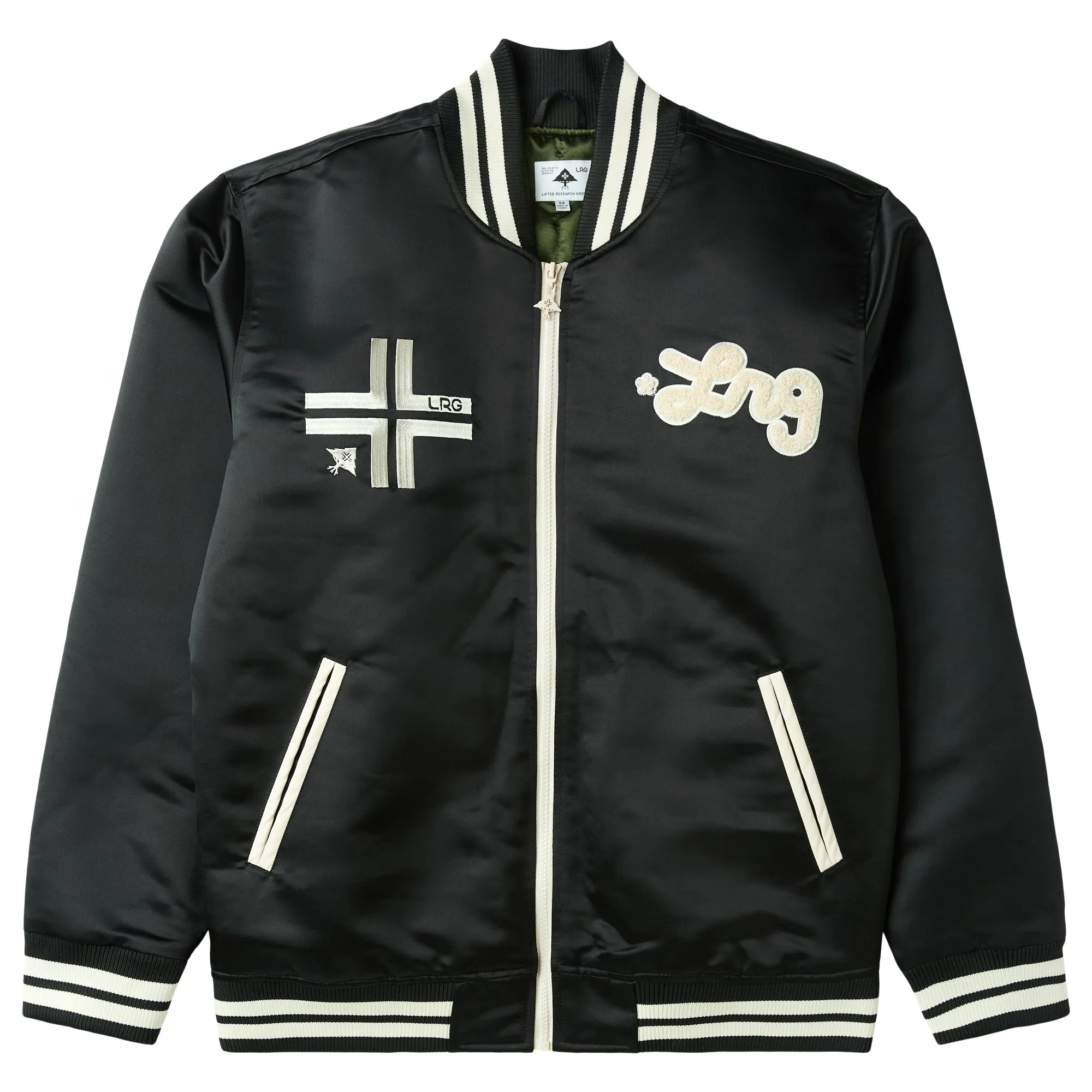 UNDERGROUND FULL CYCLE BOMBER JACKET - BLACK sold by Lrg