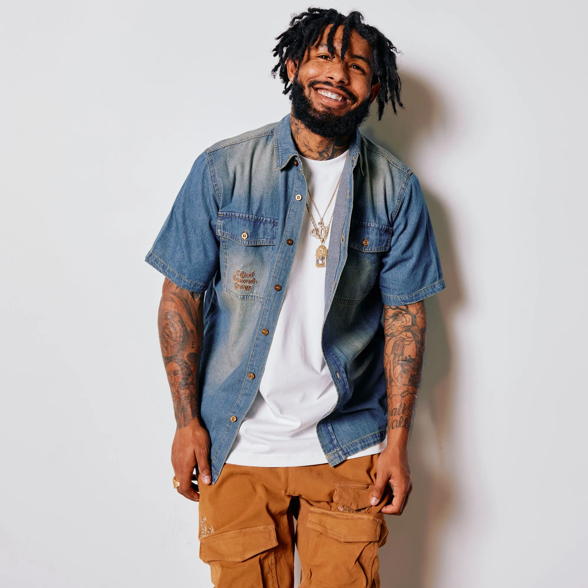 ELEVATED WORK DENIM WOVEN - DENIM sold by Lrg product image thumbnail 2