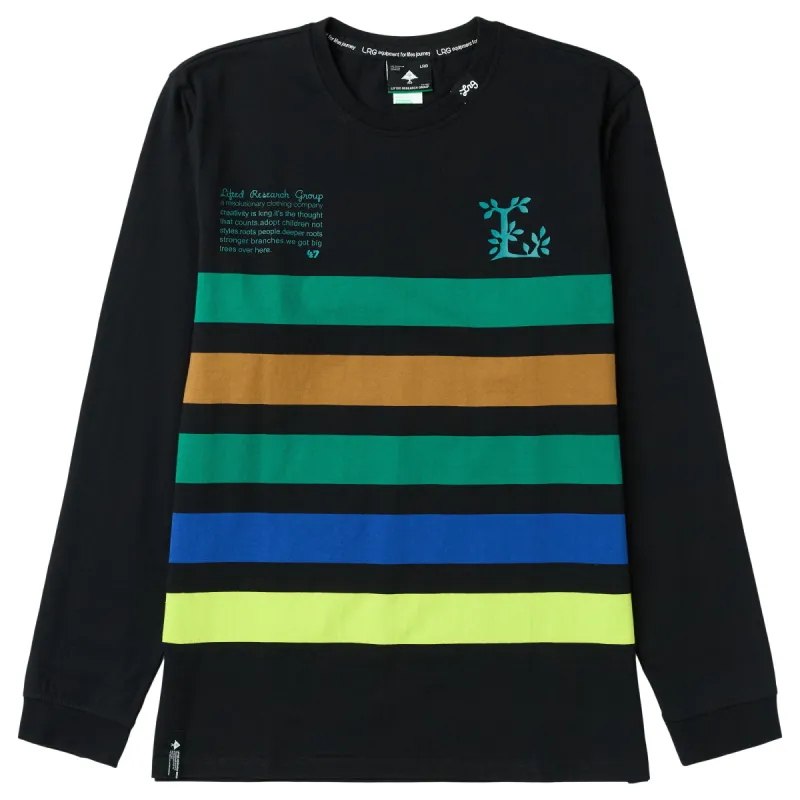 THEORY L RESEARCH CREW KNIT - BLACK sold by Lrg
