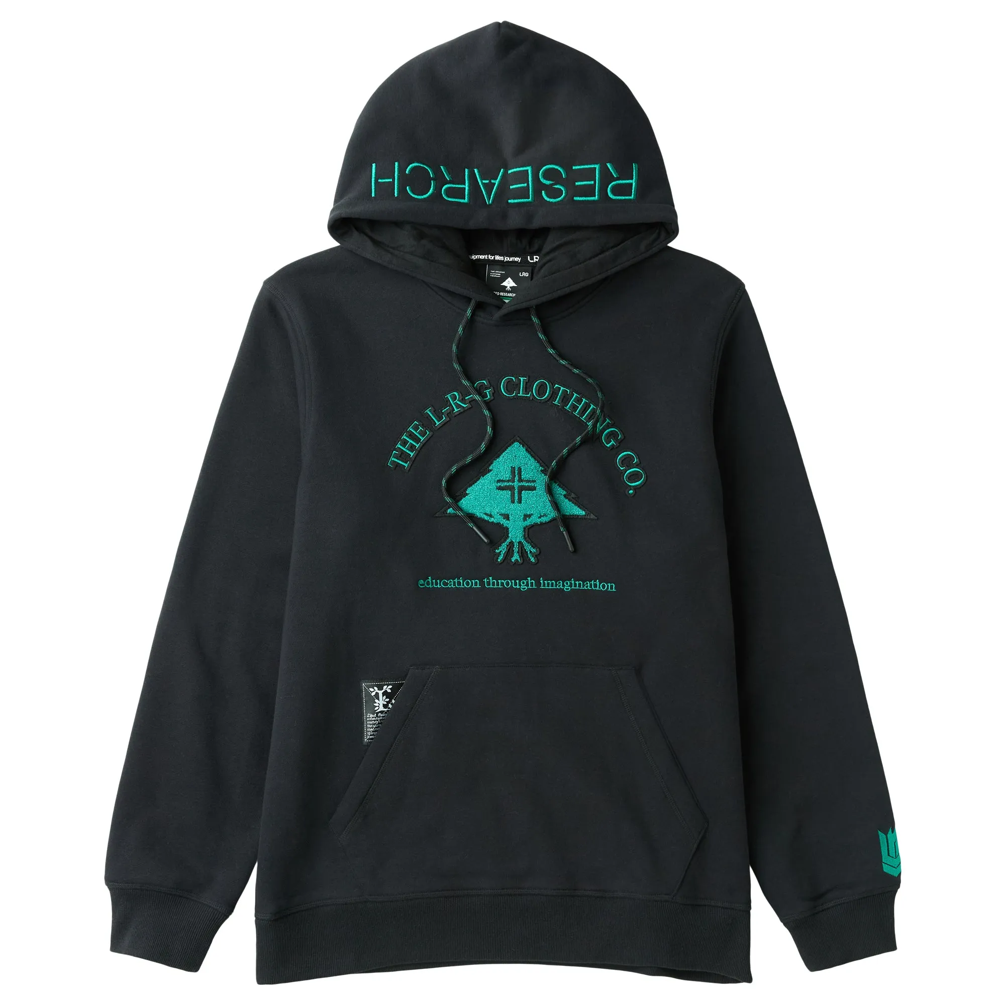 IMAGINATION TREE HOUSE PULLOVER HOODIE - BLACK sold by Lrg