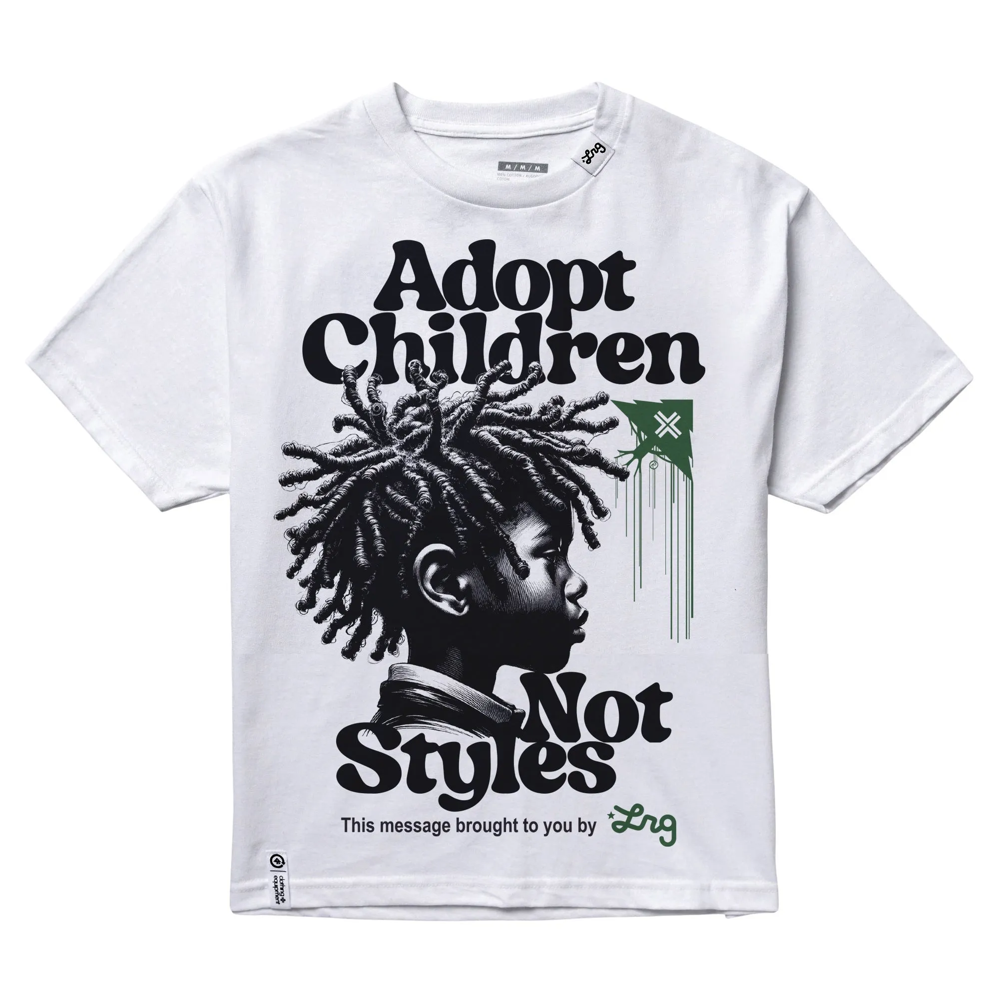 ADOPTION KNIT TEE - WHITE sold by Lrg