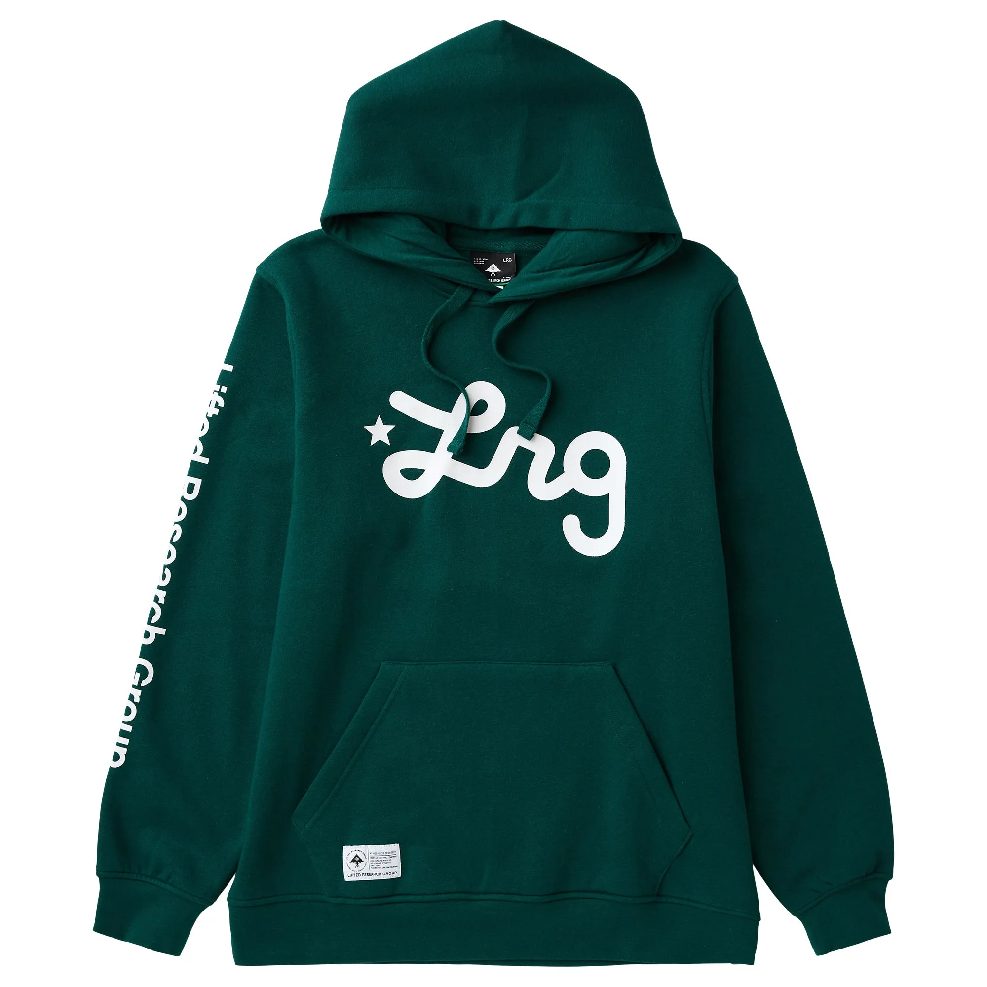 LIFTED SCRIPT PULLOVER HOODIE - BOTANICAL GARDEN sold by Lrg