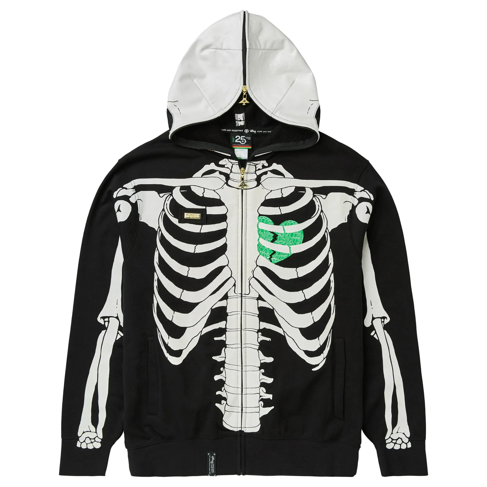 25 YEAR DEAD SERIOUS HOODIE - BLACK sold by Lrg product image thumbnail 2