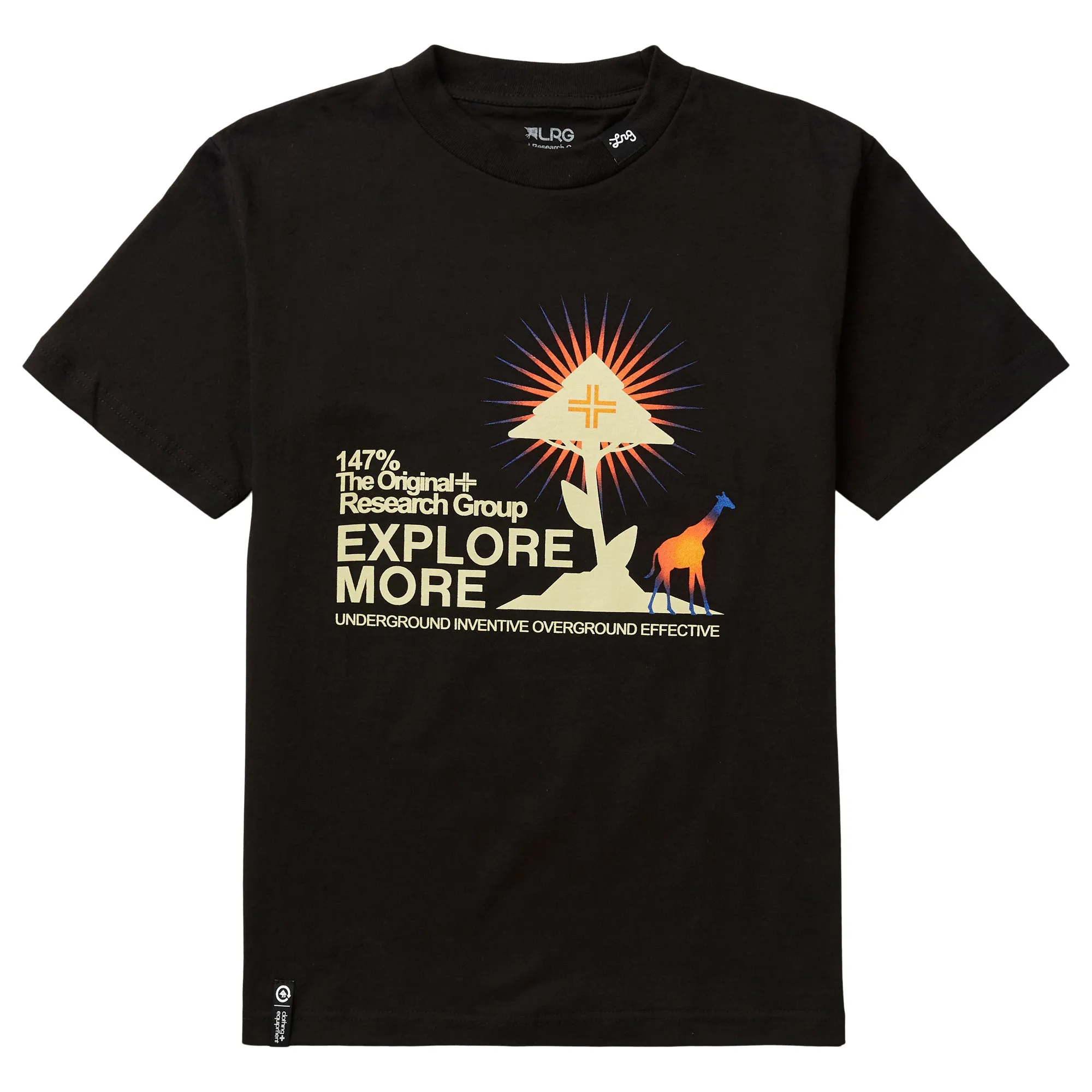 EXPLORE GROWTH TEE - BLACK sold by Lrg