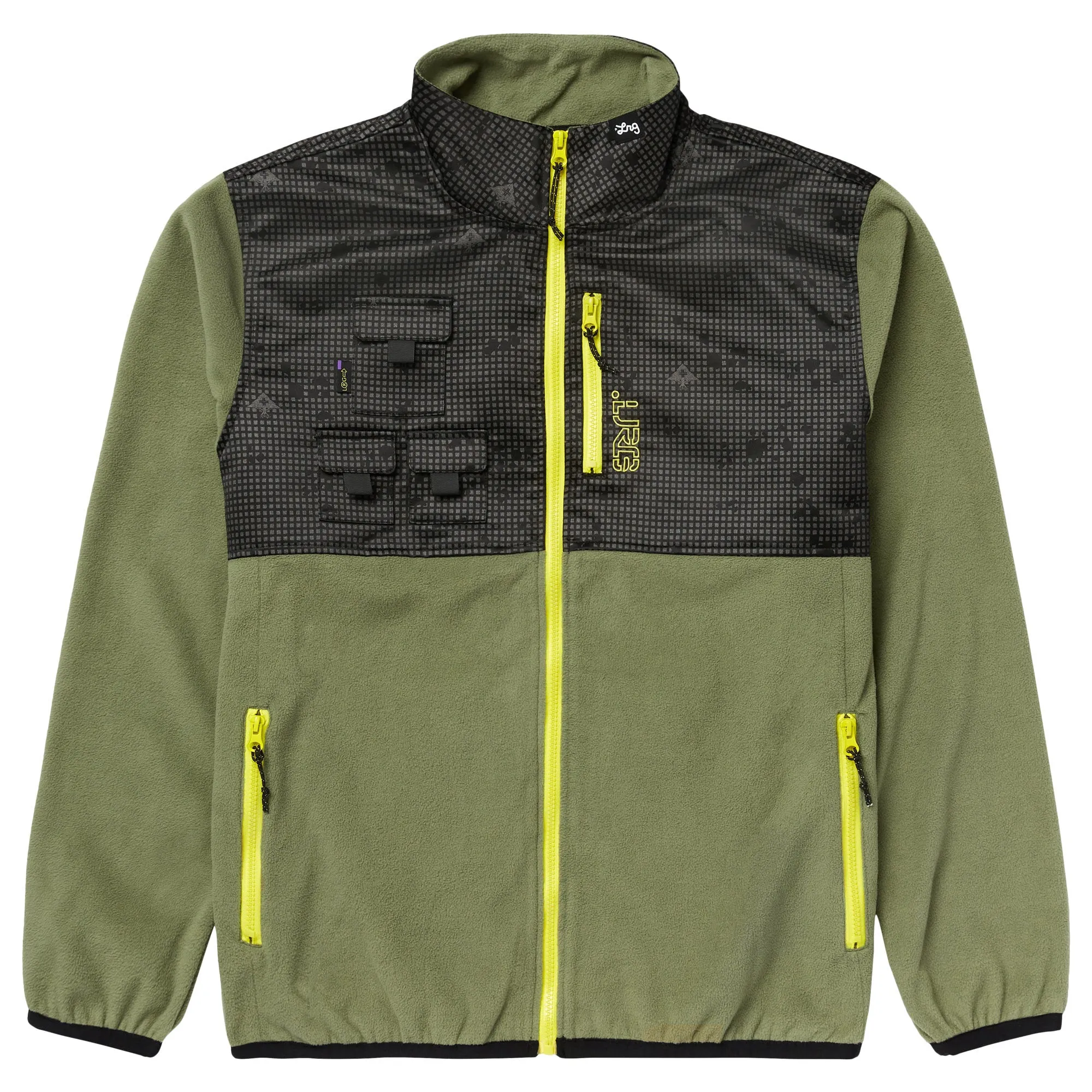 FUTURE STATION POLAR JACKET - MILITARY GREEN sold by Lrg
