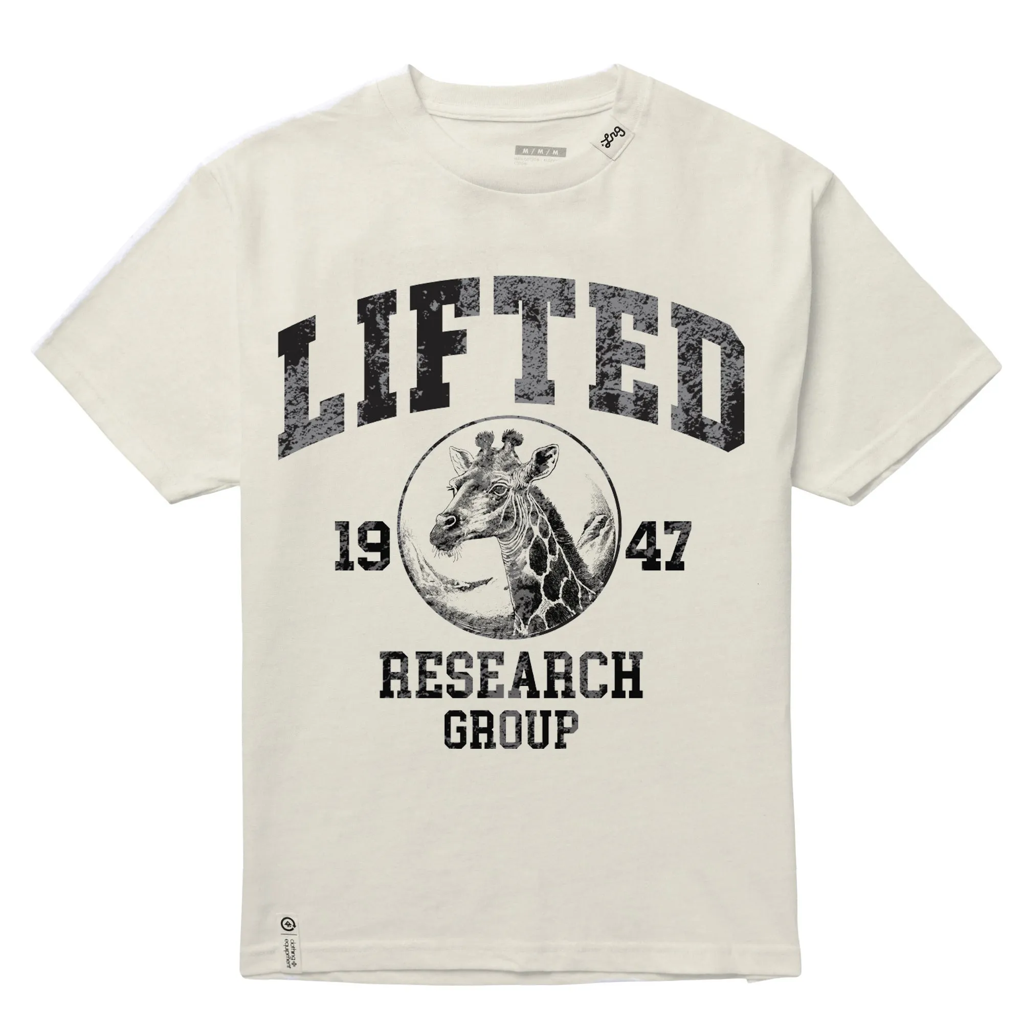LRG UNIVERSITY KNIT TEE - OFF WHITE sold by Lrg