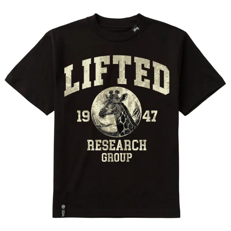 LRG UNIVERSITY KNIT TEE - BLACK sold by Lrg