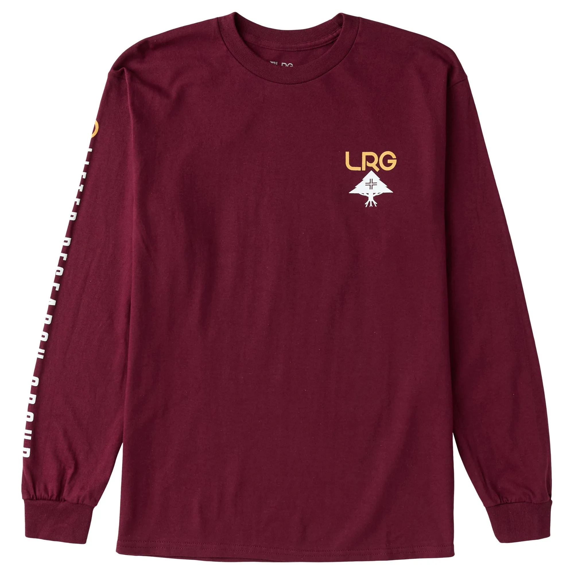 LR TREEHOUSE LONG SLEEVE TEE - MAROON sold by Lrg product image thumbnail 2