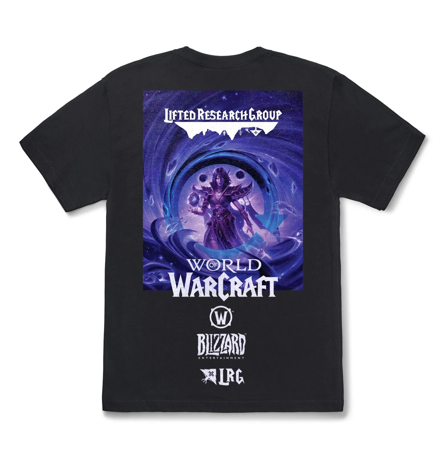 W.O.W. X LRG XAL'ATOTH THE VOID TEE - BLACK sold by Lrg