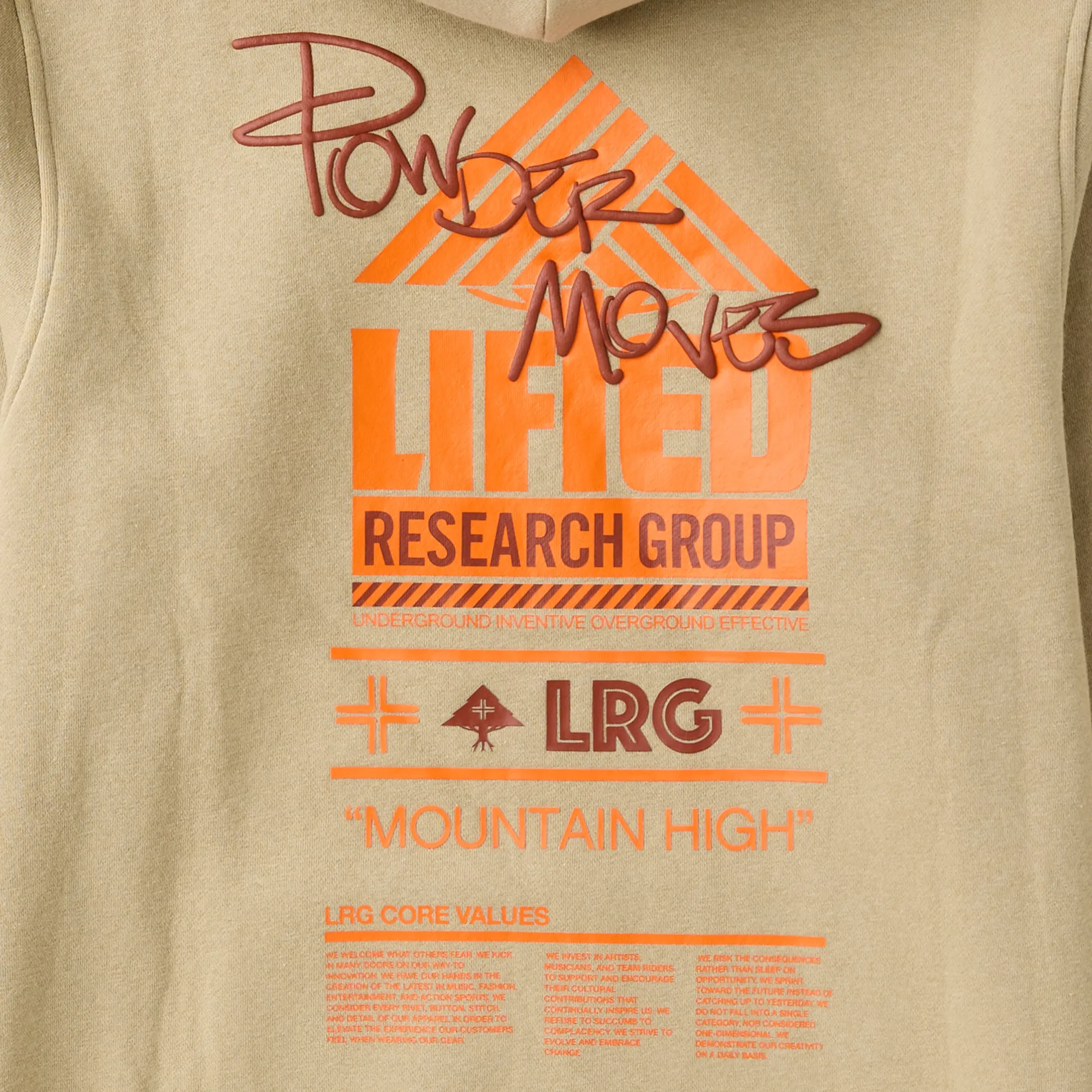 FRESH POWDER PULLOVER HOODIE - TWILL sold by Lrg product image thumbnail 4
