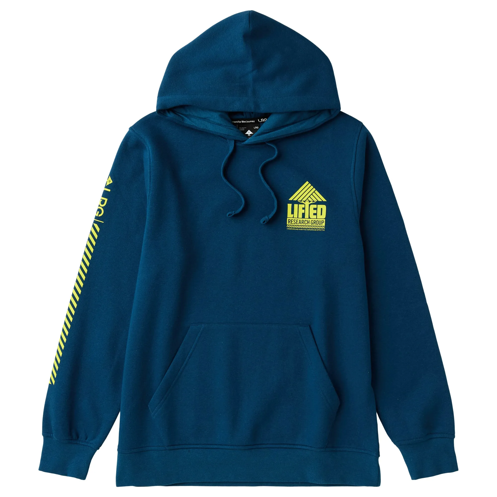 LIFTED MOUNTAIN ERRING PULLOVER HOODIE - NAVY sold by Lrg