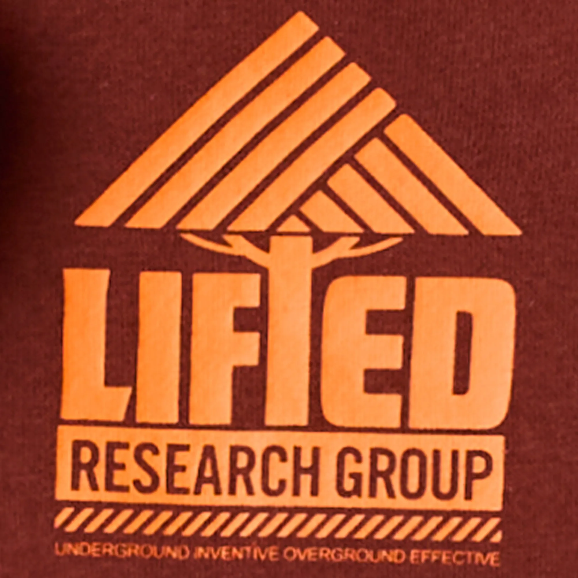 LIFTED MOUNTAIN ERRING PULLOVER HOODIE - BRICK sold by Lrg product image thumbnail 2