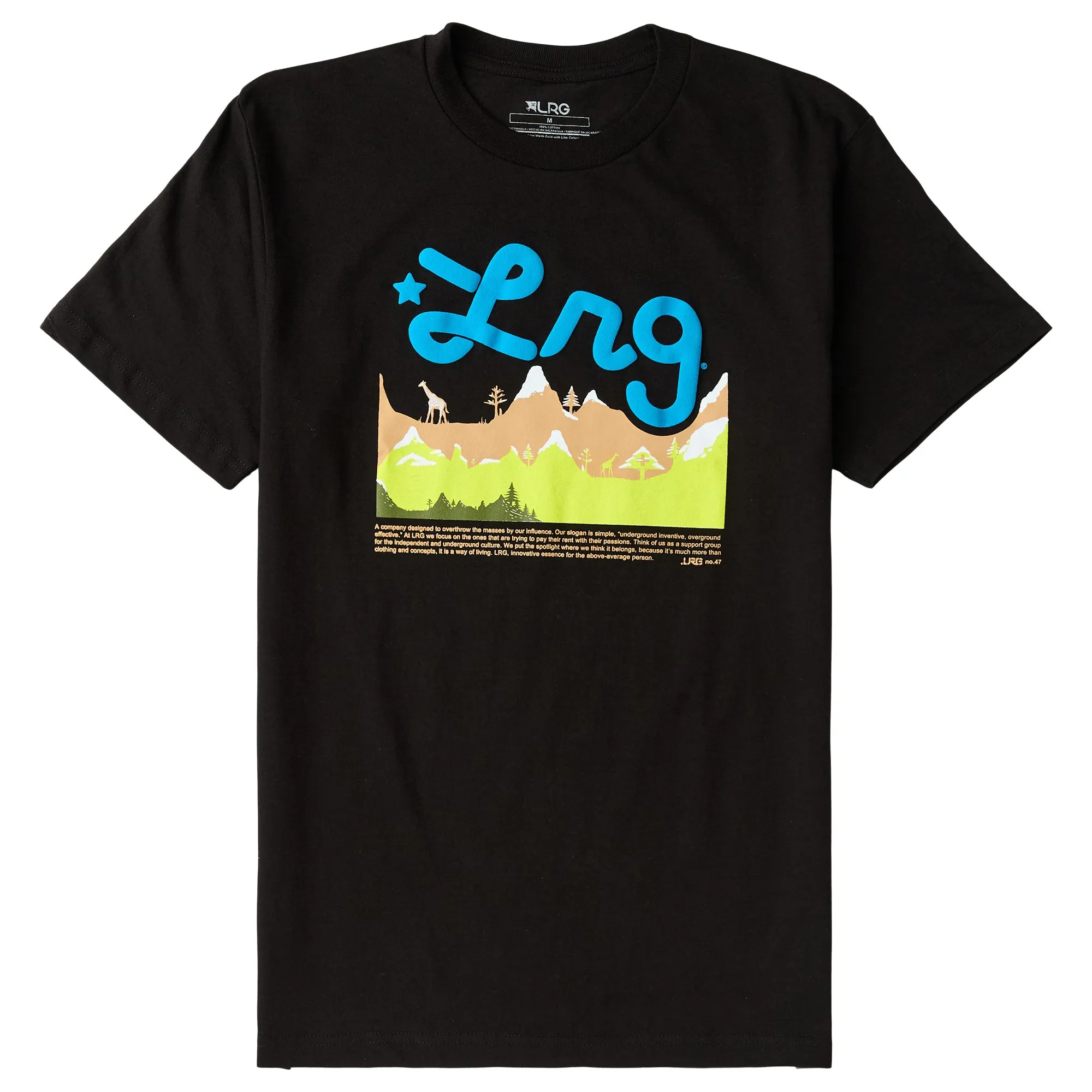 WINTER HERITAGE TEE - BLACK sold by Lrg