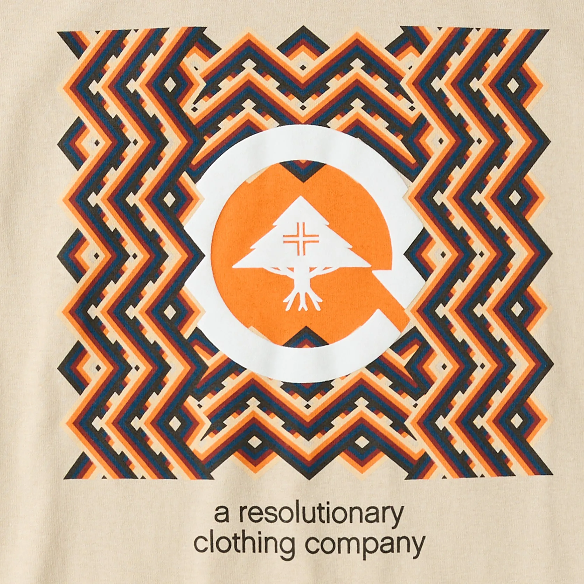 TRIBESMEN CYCLE TEE - SAND sold by Lrg product image thumbnail 2