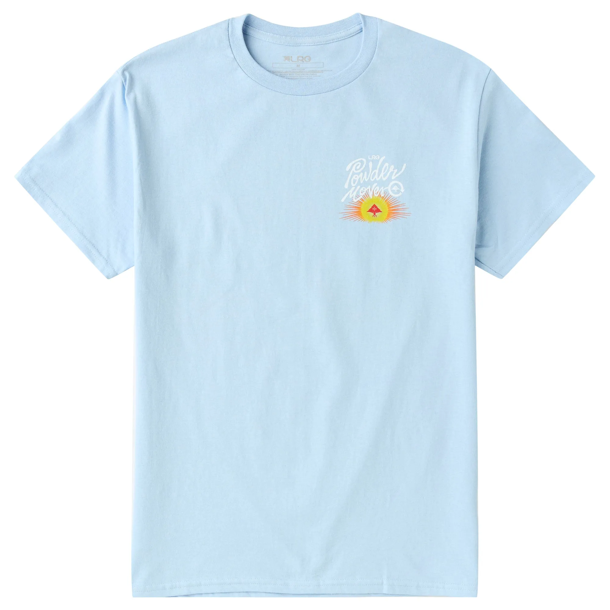 POWDER MOVES TEE - POWDER BLUE sold by Lrg product image thumbnail 2