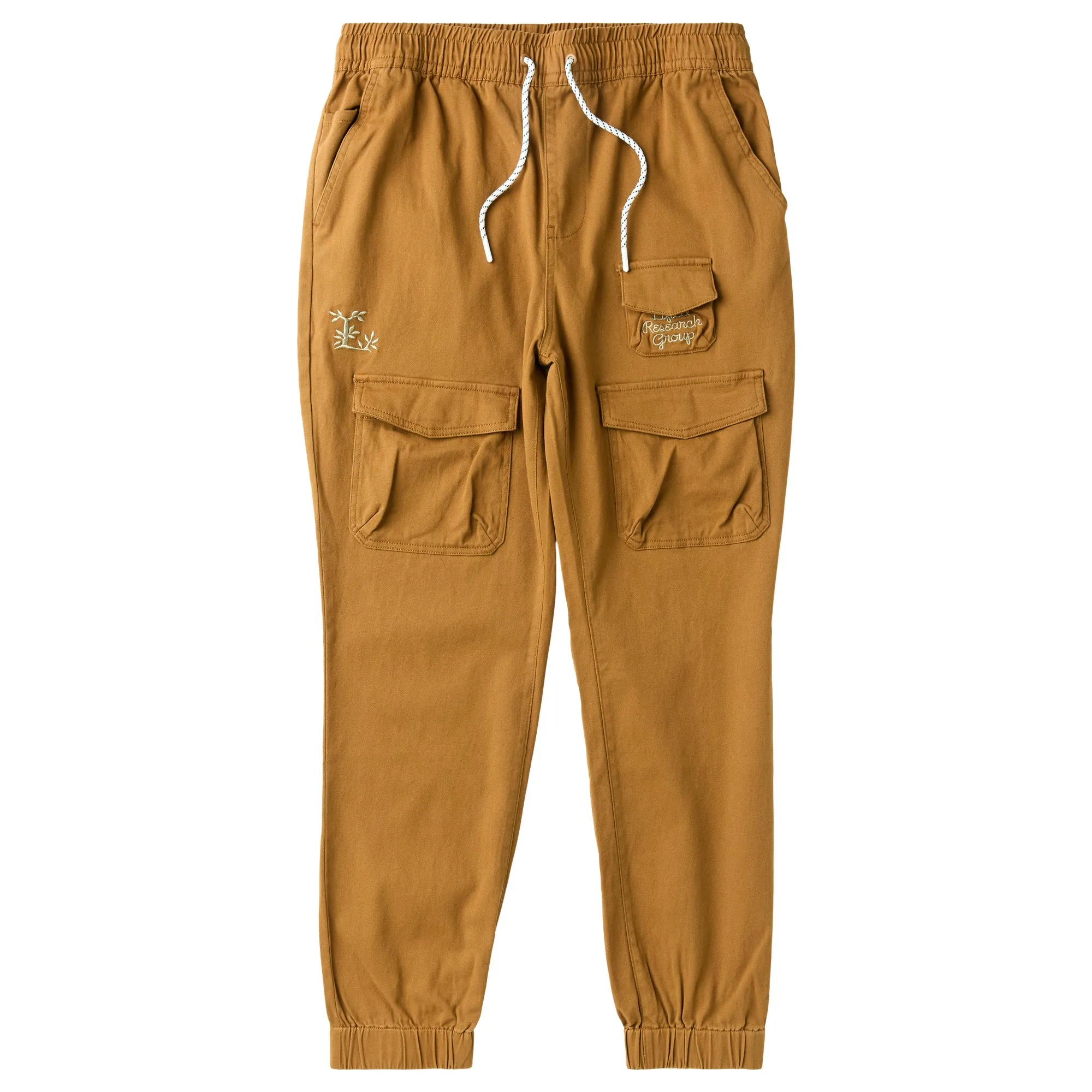 L LEAFY WOVEN JOGGER CARGO - WOOD GRAIN sold by Lrg product image thumbnail 4