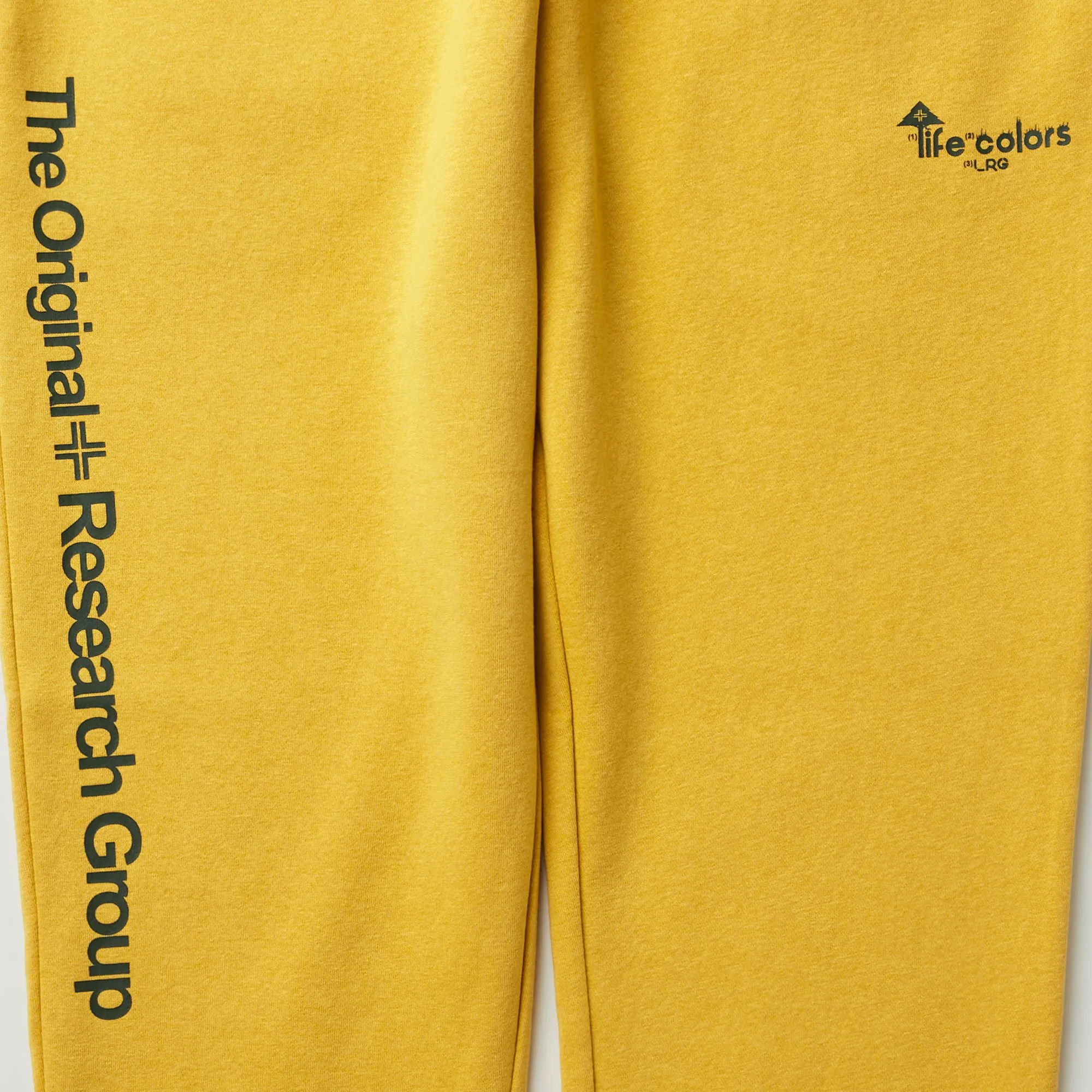LIFE COLORS JOGGER SWEATPANTS - LEMON CURRY sold by Lrg product image thumbnail 3