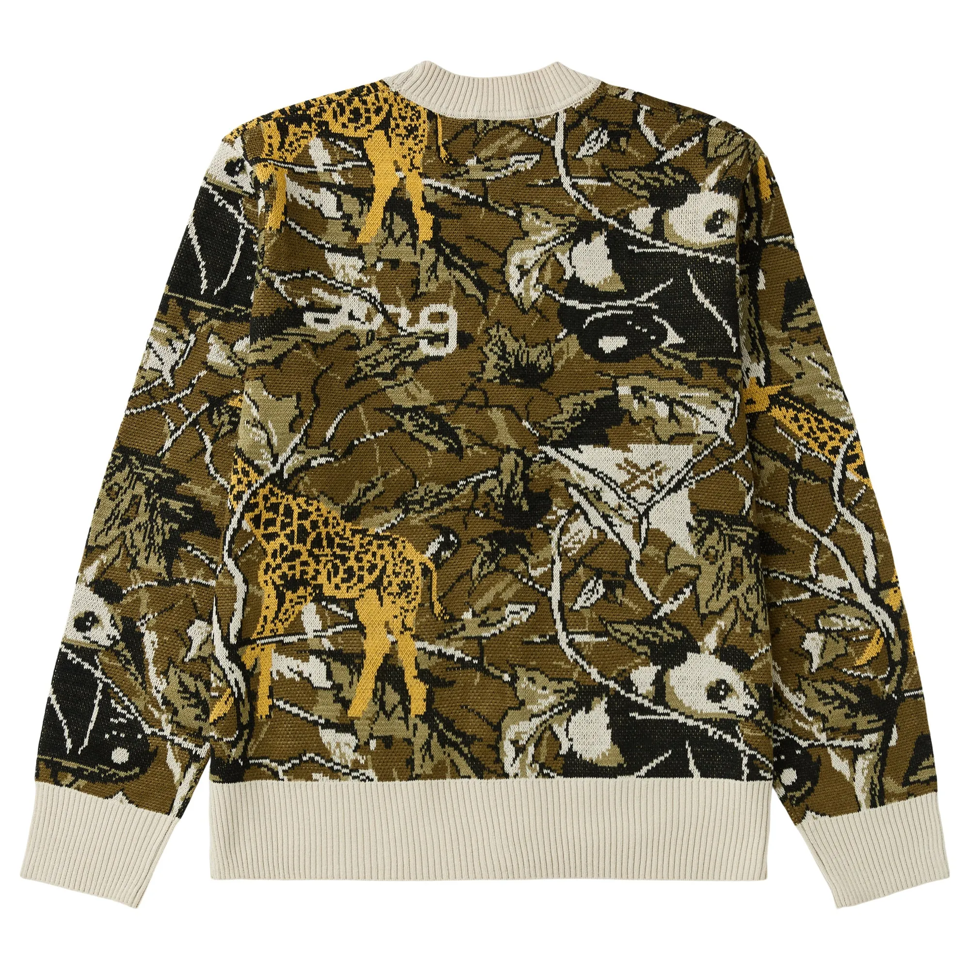 TREE GROWTH CARDIGAN SWEATER - DARK OLIVE sold by Lrg product image thumbnail 2