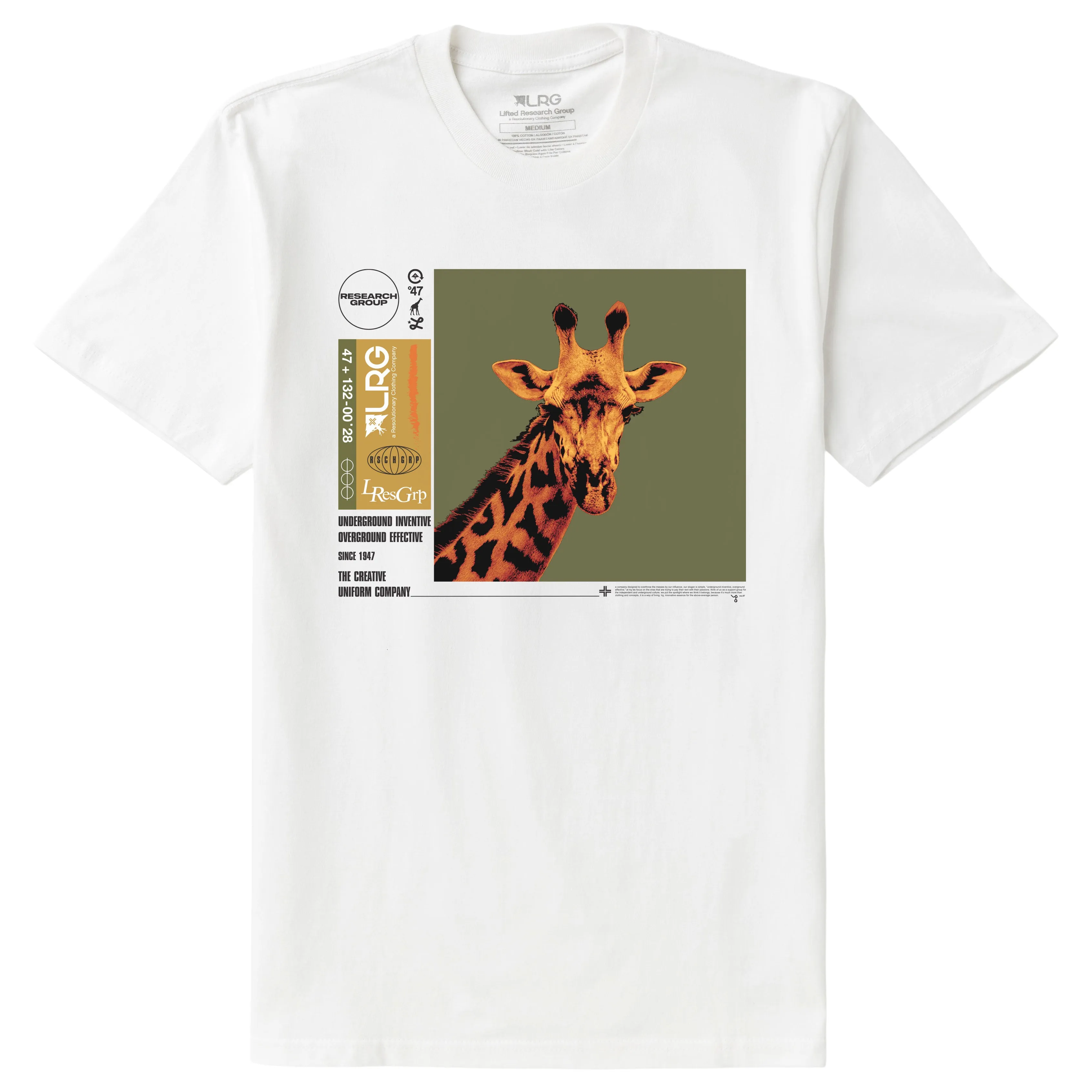 ABOVE ALL HEIGHTS TEE - WHITE sold by Lrg