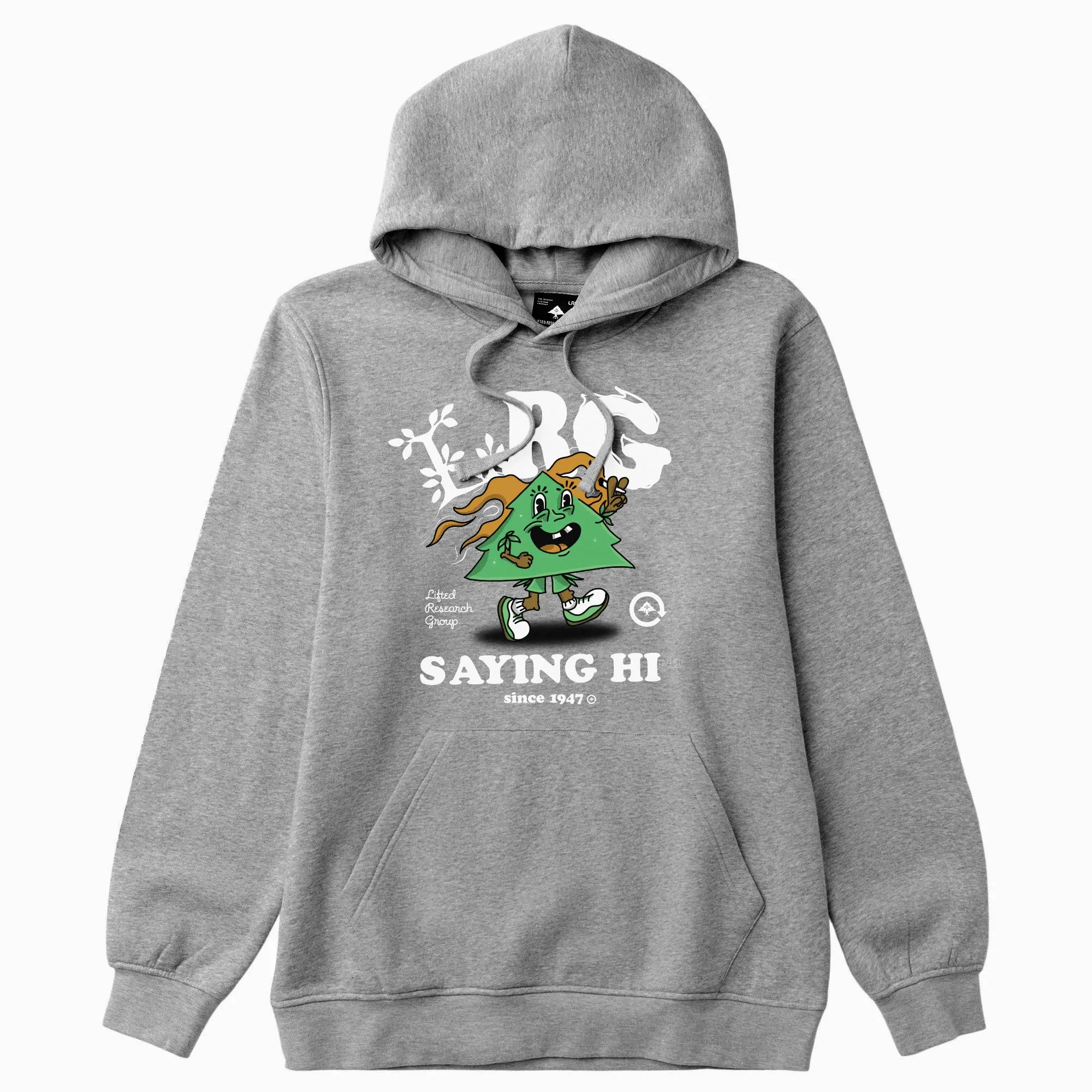 4700 STAYING HIGH HOODIE - CHARCOAL HEATHER sold by Lrg