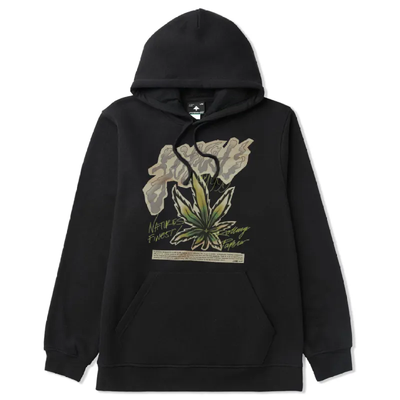 4700 PAPERS LEAF HOODIE - BLACK sold by Lrg