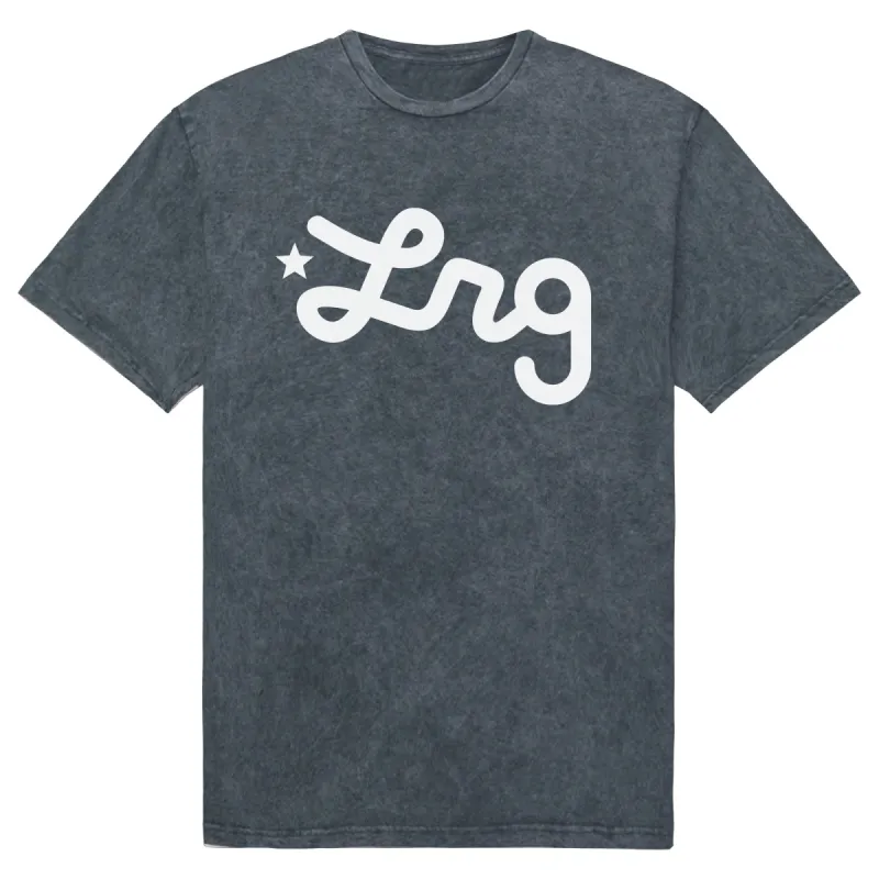 4700 ACID SCRIPT TEE - BLACK ACID sold by Lrg