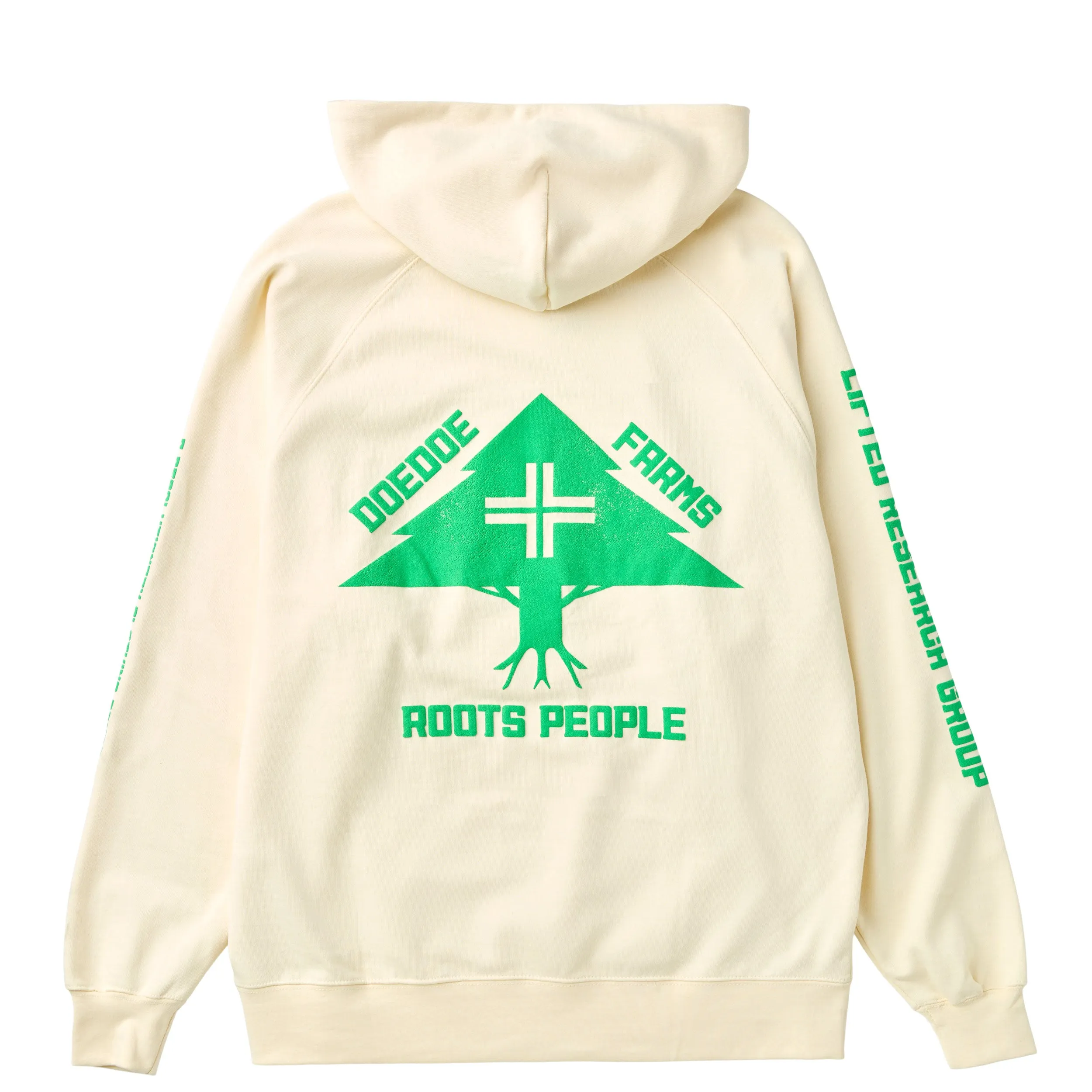 DOEDOE FARMS X LRG EAT WHAT YOU GROW HOODIE - OFF WHITE sold by Lrg product image thumbnail 5