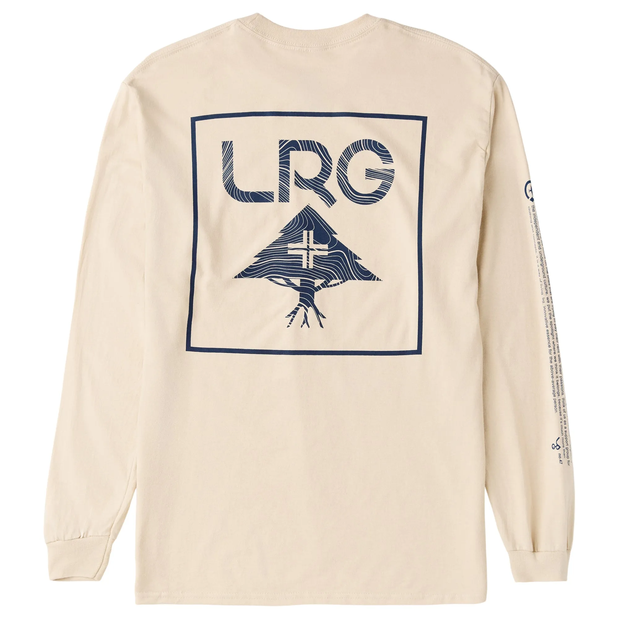 BETTER TREE KEEPERS LONG SLEEVE TEE - SAND sold by Lrg product image thumbnail 2