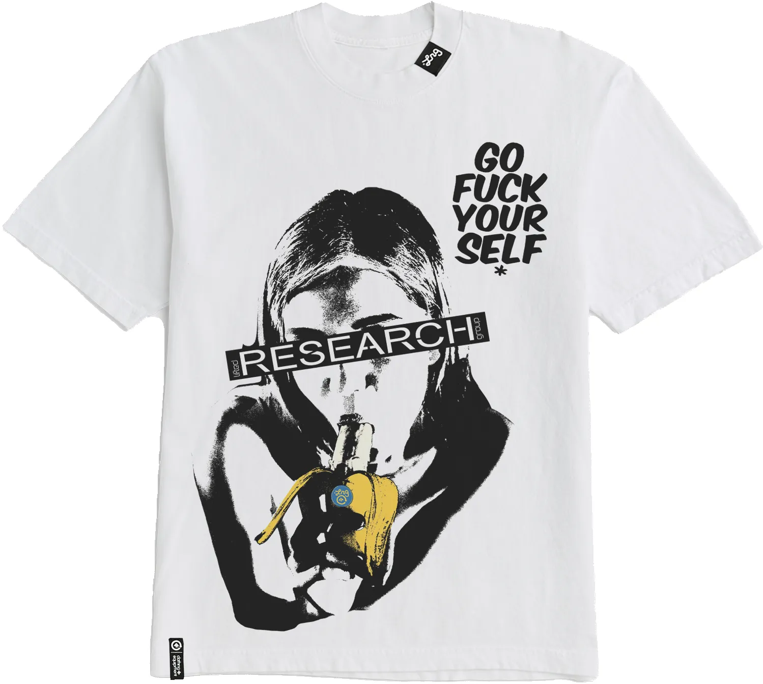 EROTIC BANANA TEE - WHITE sold by Lrg