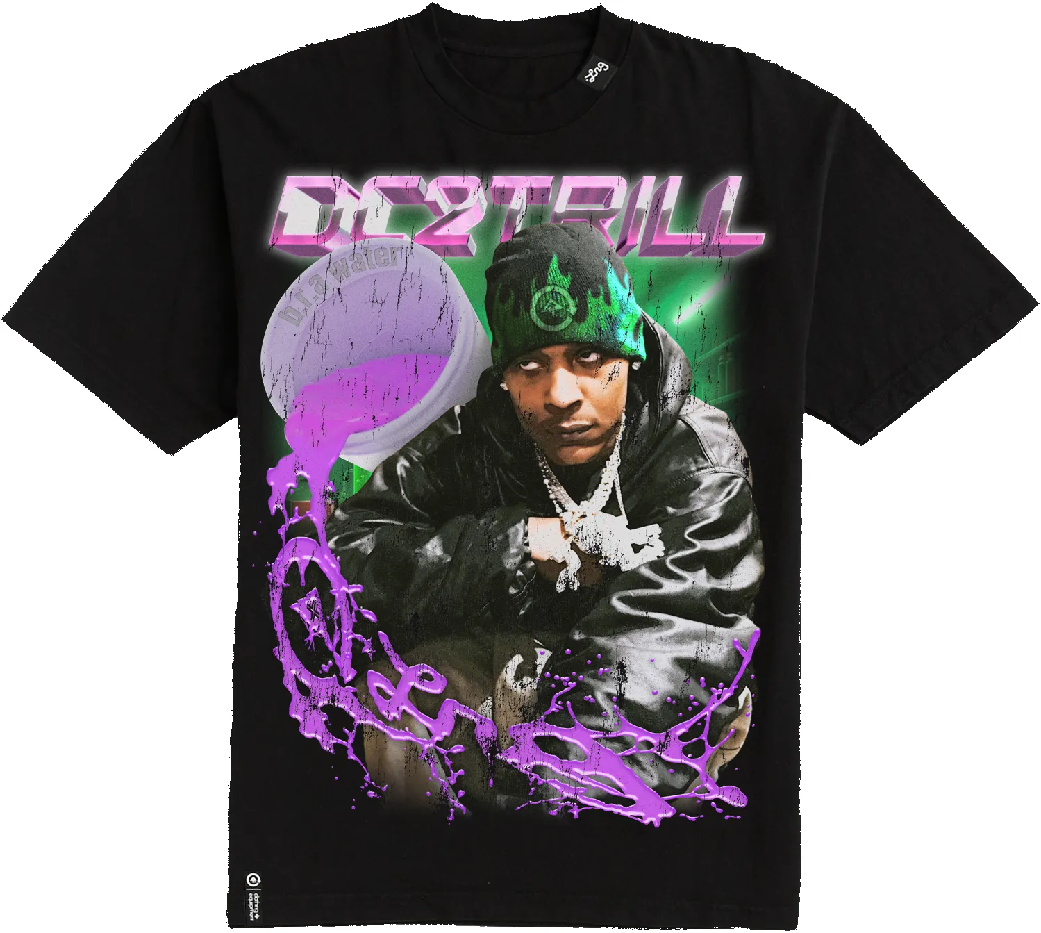 DC2TRILL TEE - BLACK sold by Lrg