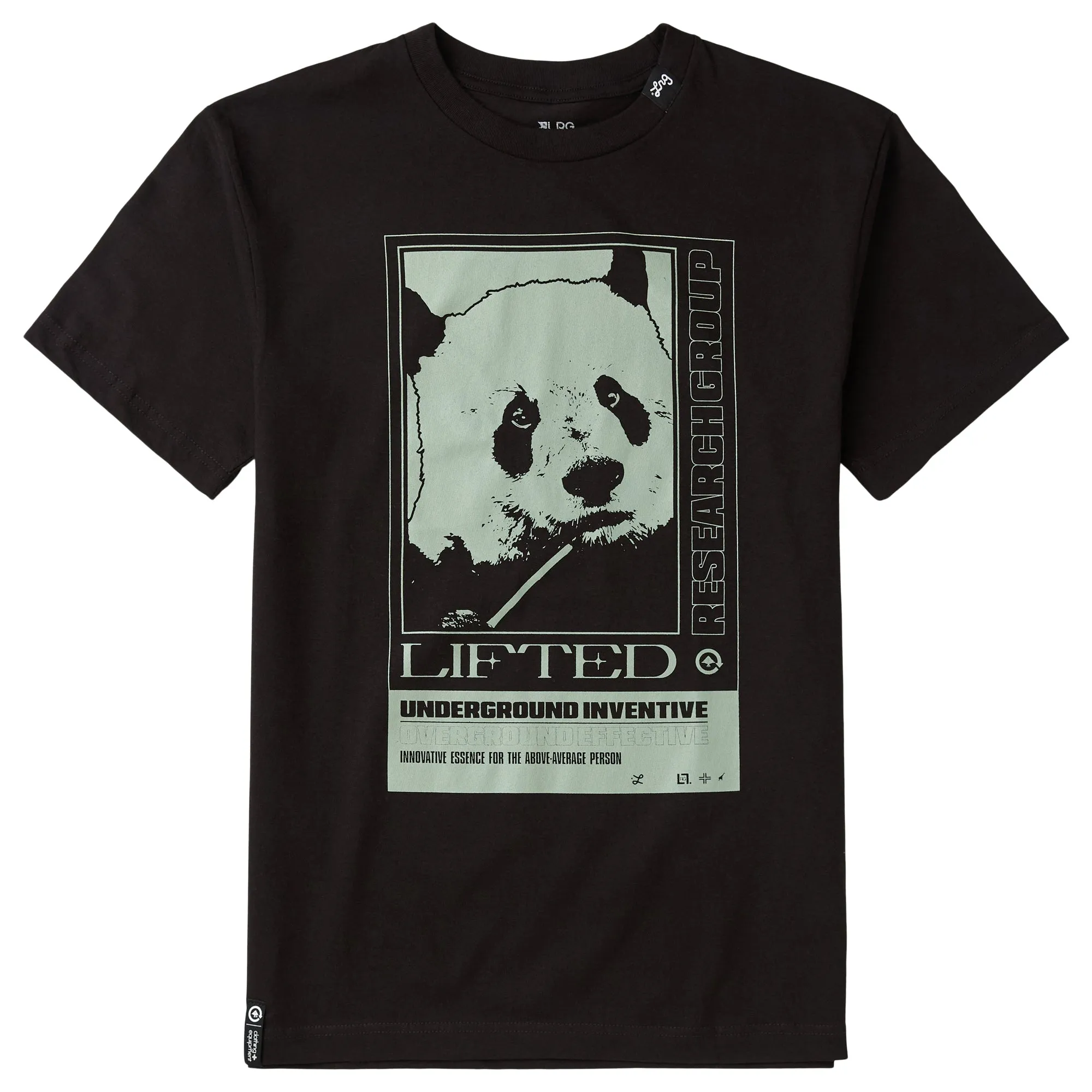 ALL EFFECTIVE PANDA TEE - BLACK sold by Lrg