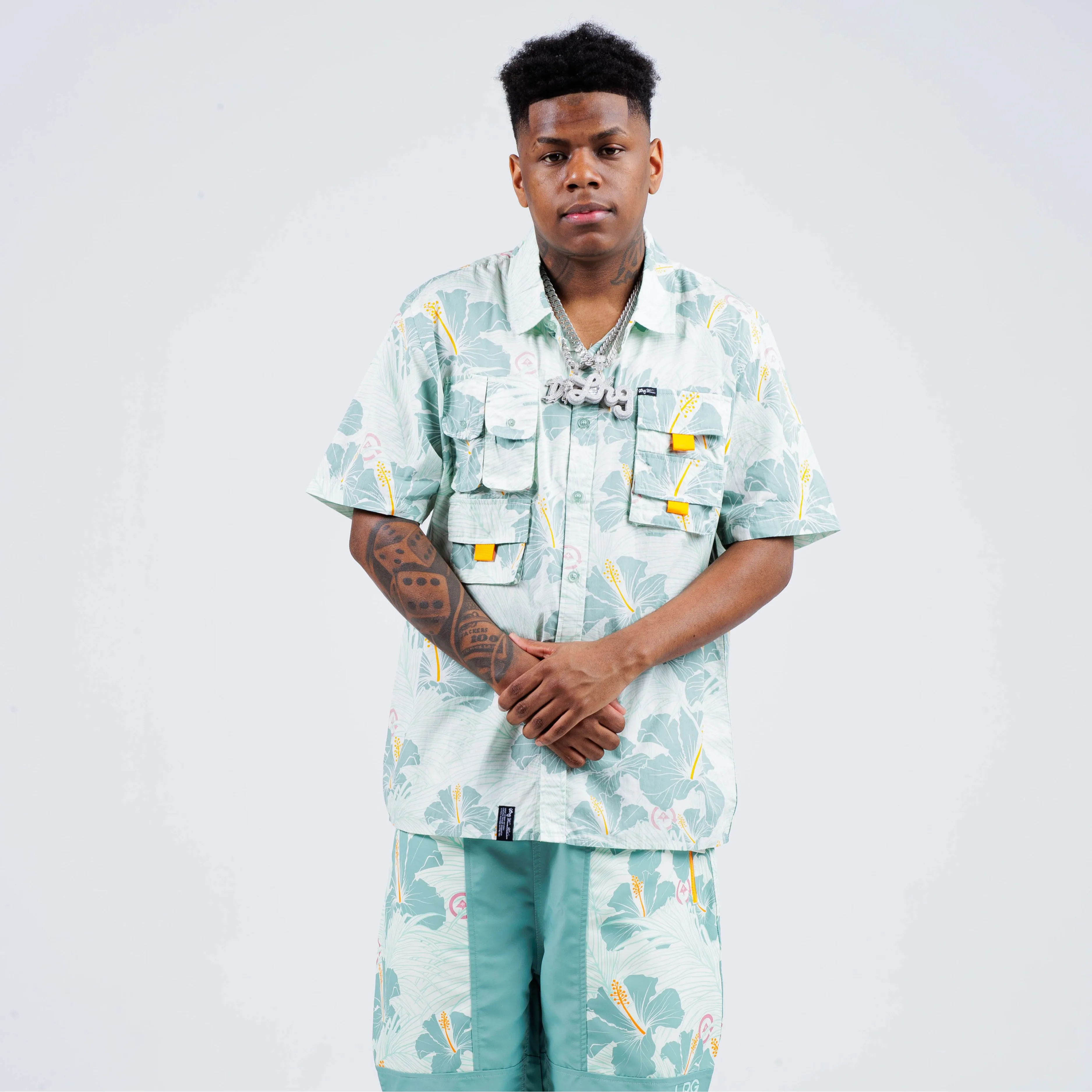 KING TRIPICAL WOVEN - SAGE sold by Lrg product image thumbnail 2