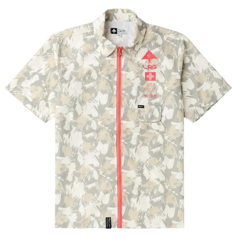 BRUSH UP CAMO ZIP WOVEN - CREAM sold by Lrg