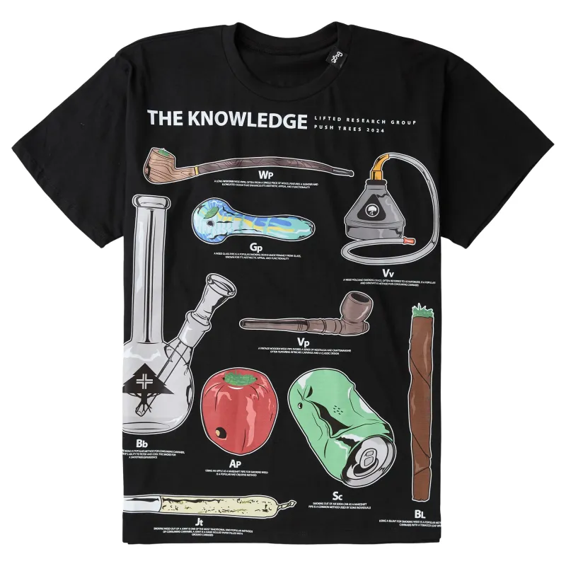 THE KNOWLEDGE TEE - BLACK sold by Lrg