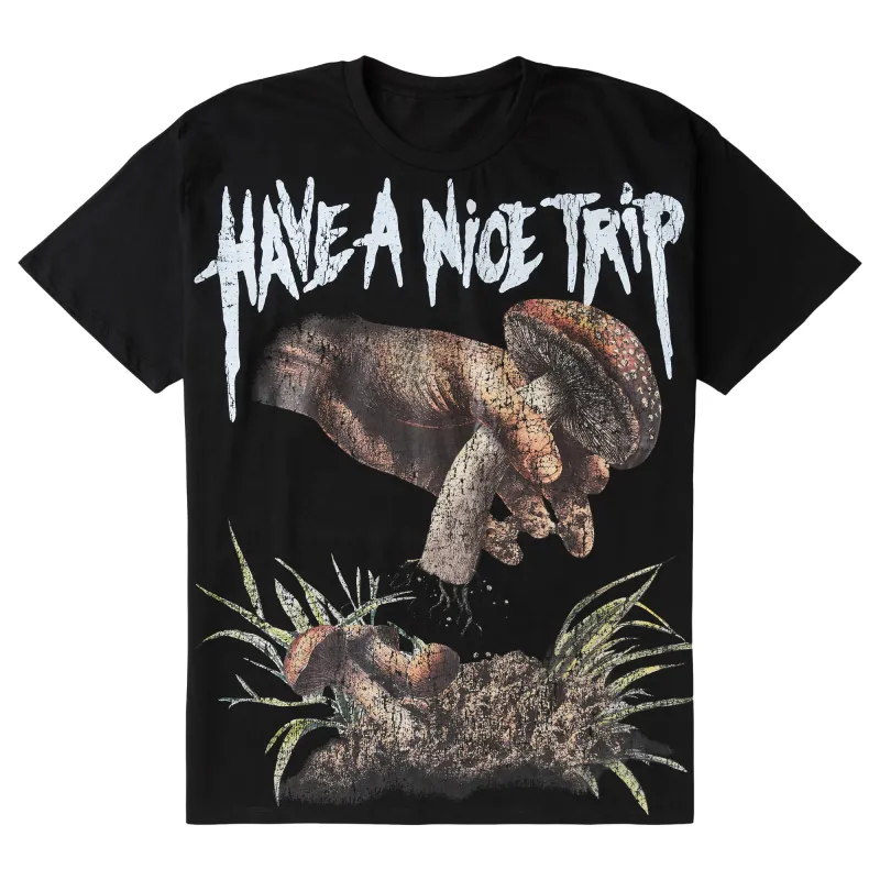 HAVE A NICE TRIP TEE - BLACK made by Lrg