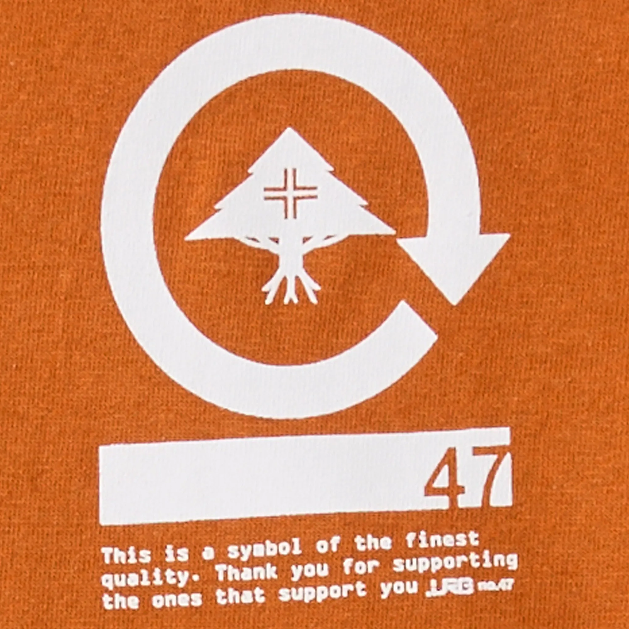 ON THE PROWL TEE - TIGER ORANGE sold by Lrg product image thumbnail 4