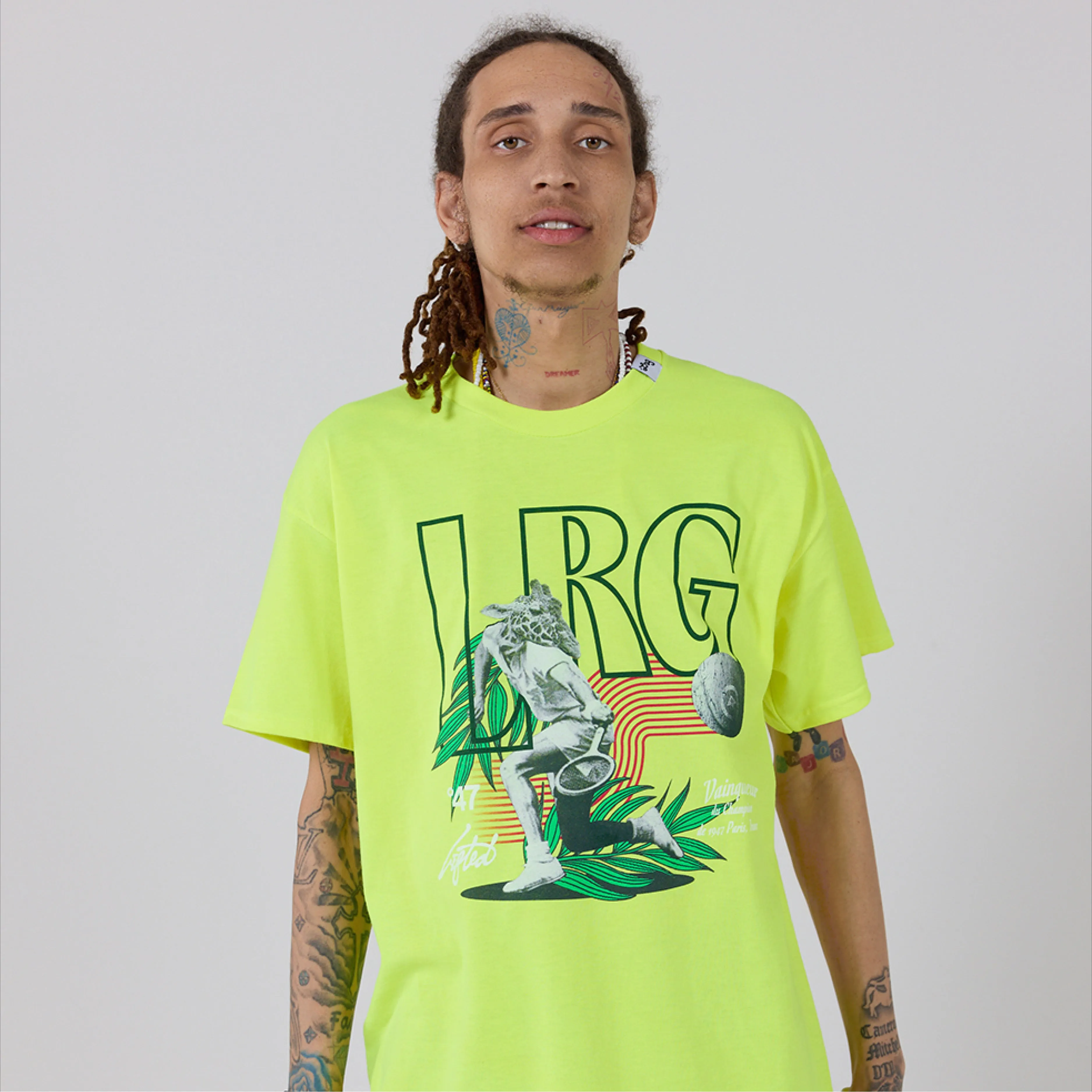 NATURAL TALENT TEE - YELLOW sold by Lrg product image thumbnail 3