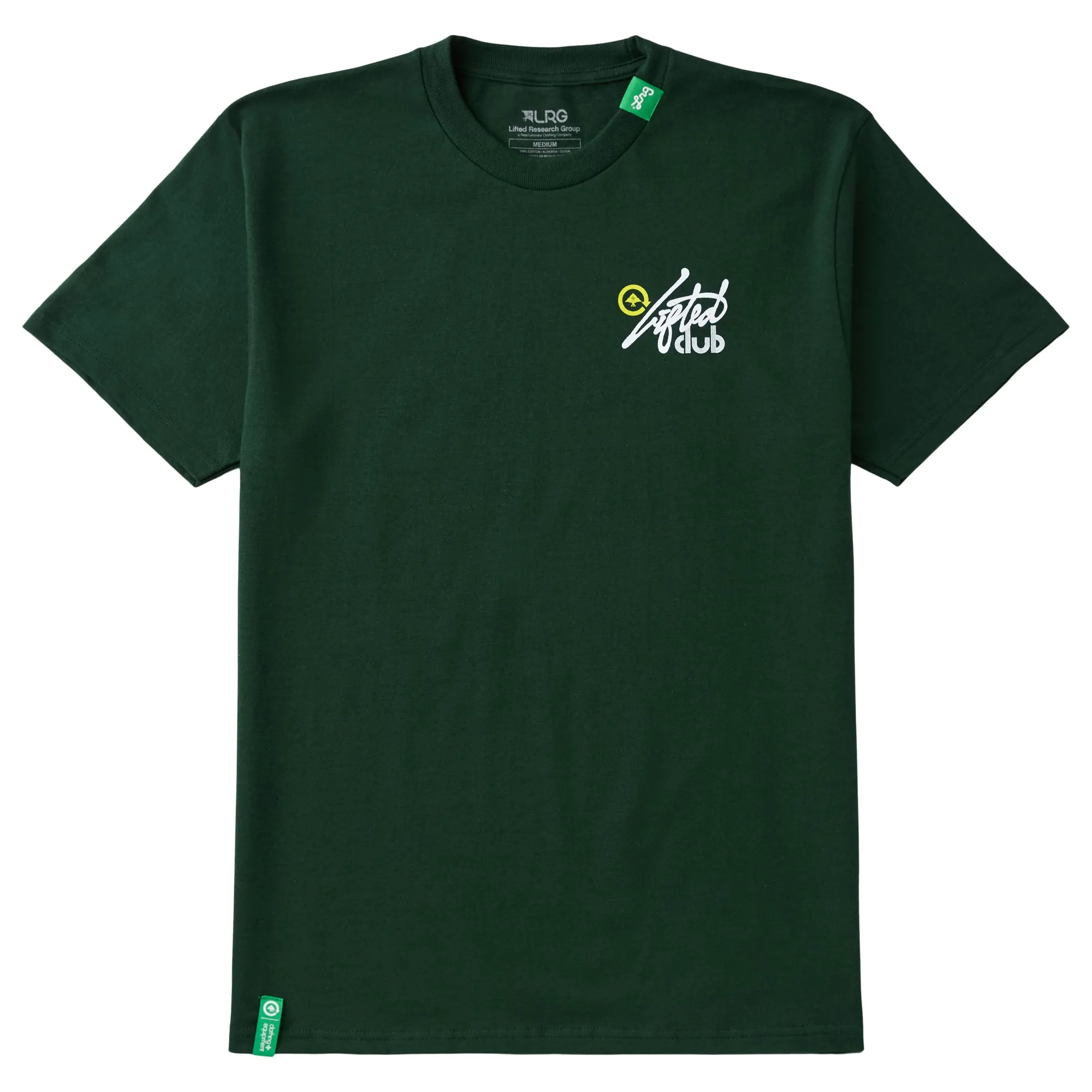 LIFTED CLUB TEE - DARK GREEN sold by Lrg