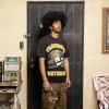TRAPHOUSE VETERAN SS TEE Black sold by Lrg