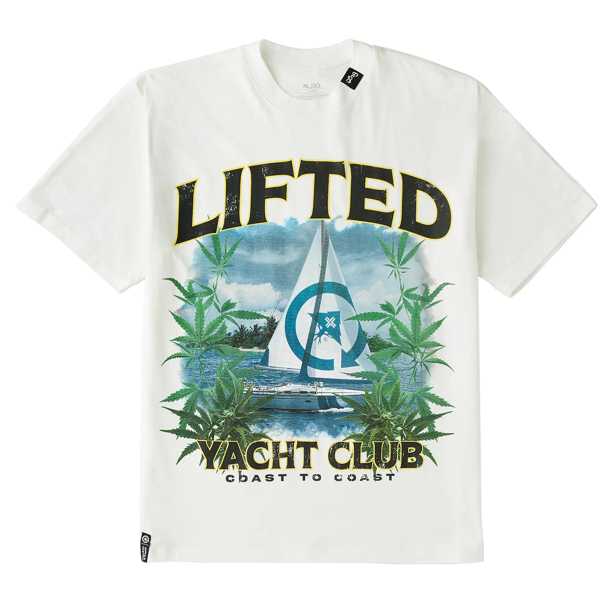YACHT CLUB TEE - WHITE sold by Lrg