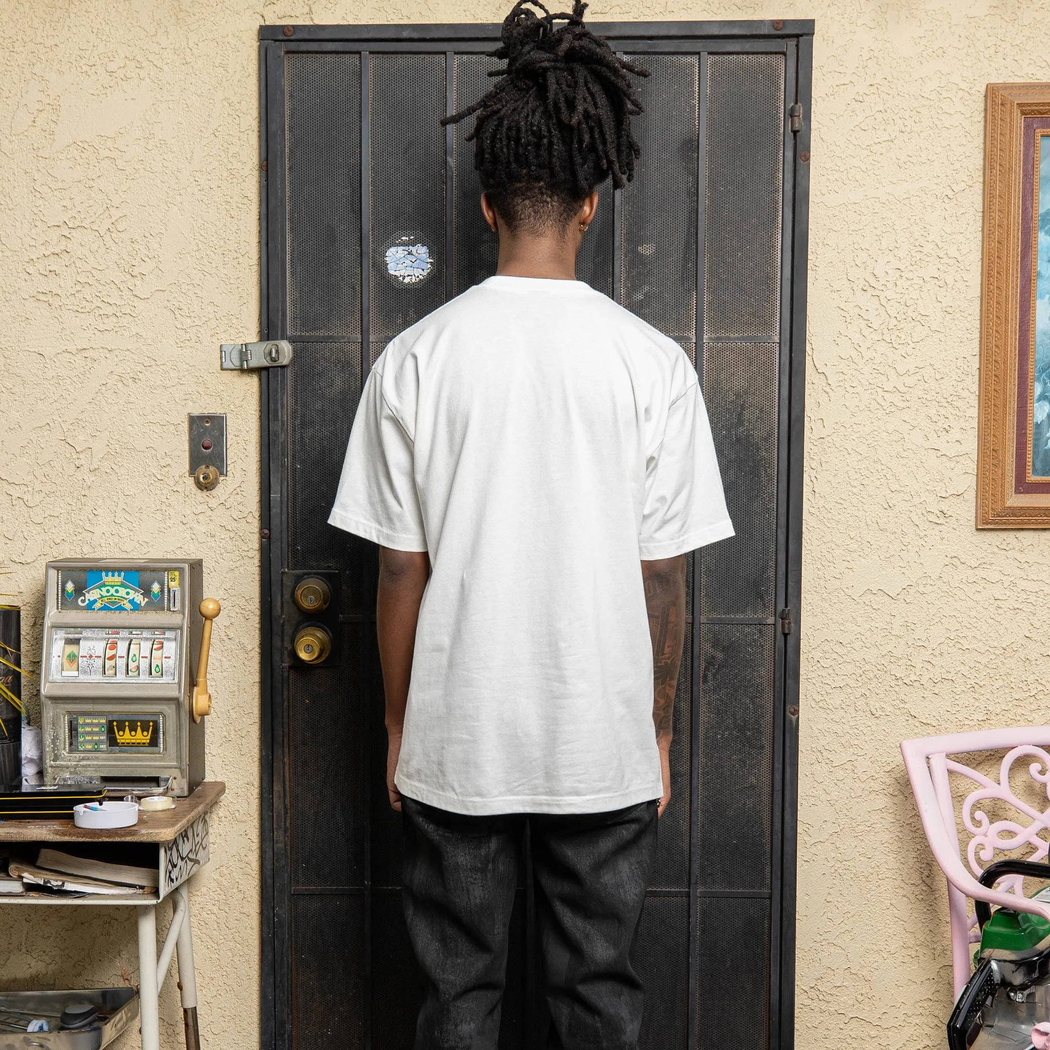 STONED ISLAND TEE - WHITE sold by Lrg product image thumbnail 4