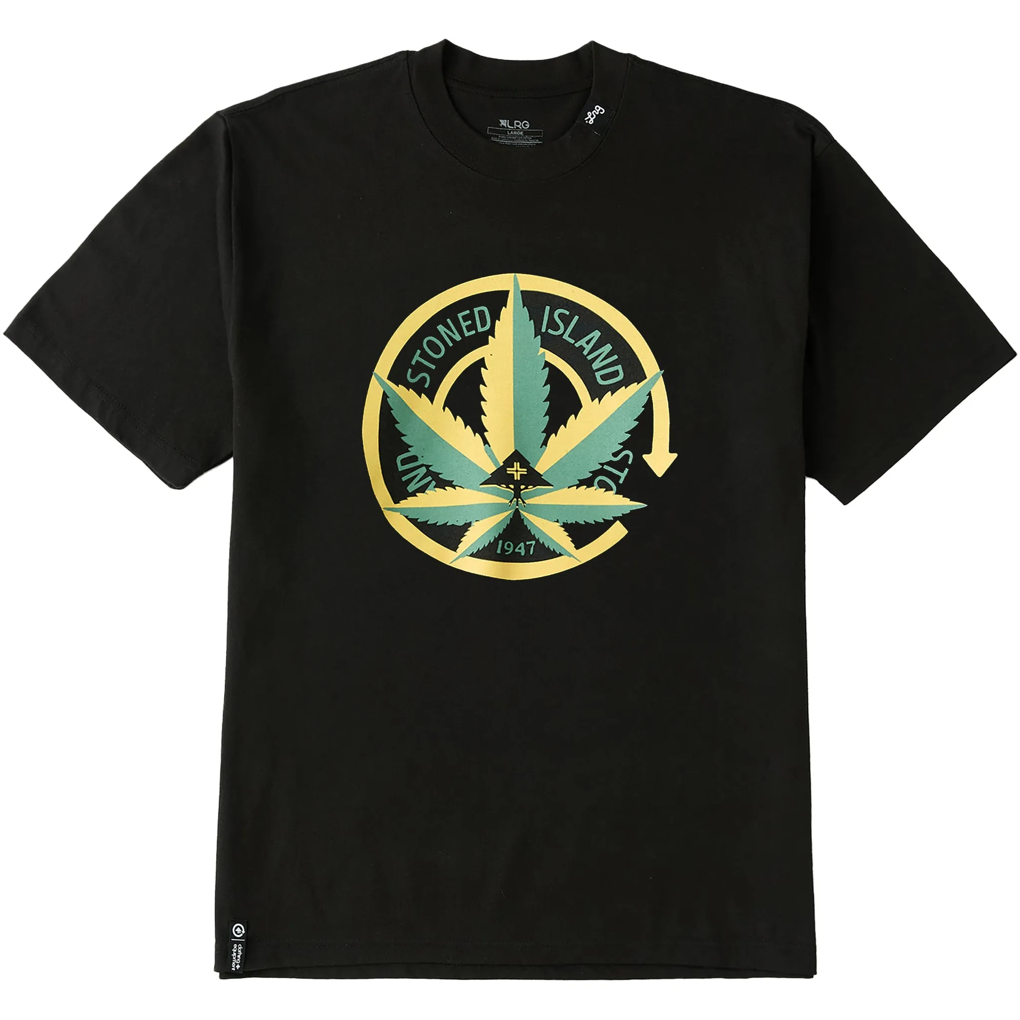 STONED ISLAND TEE - BLACK sold by Lrg