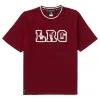 ACADEMIA KNIT TEE - BURGUNDY sold by Lrg