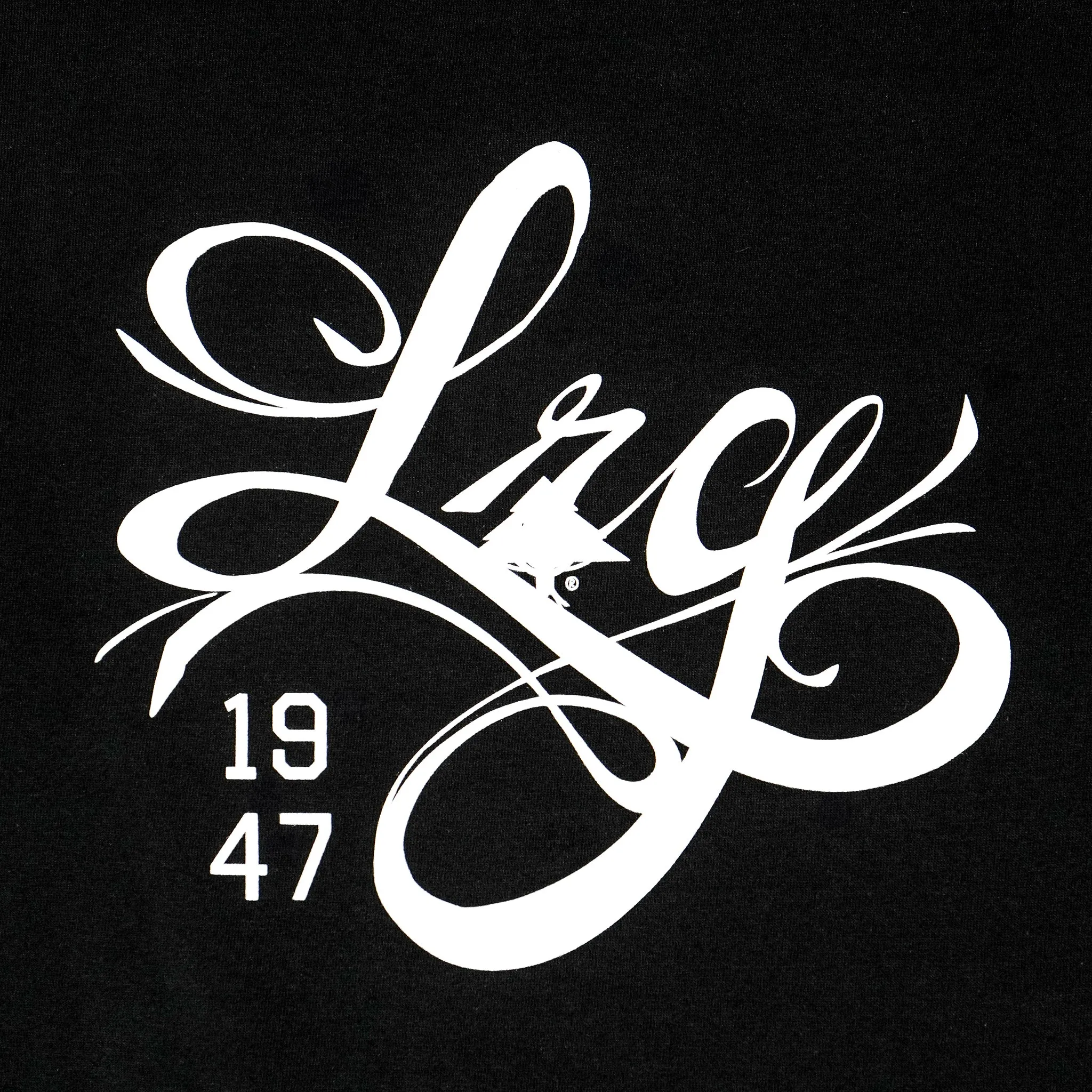 4700 ON TO THE NEXT SCRIPT TEE - BLACK sold by Lrg product image thumbnail 2
