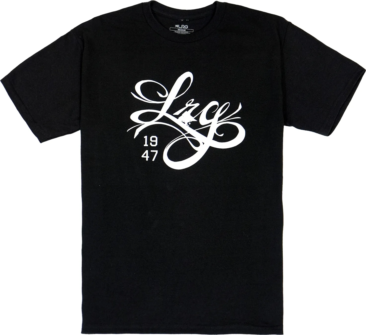 4700 ON TO THE NEXT SCRIPT TEE - BLACK sold by Lrg