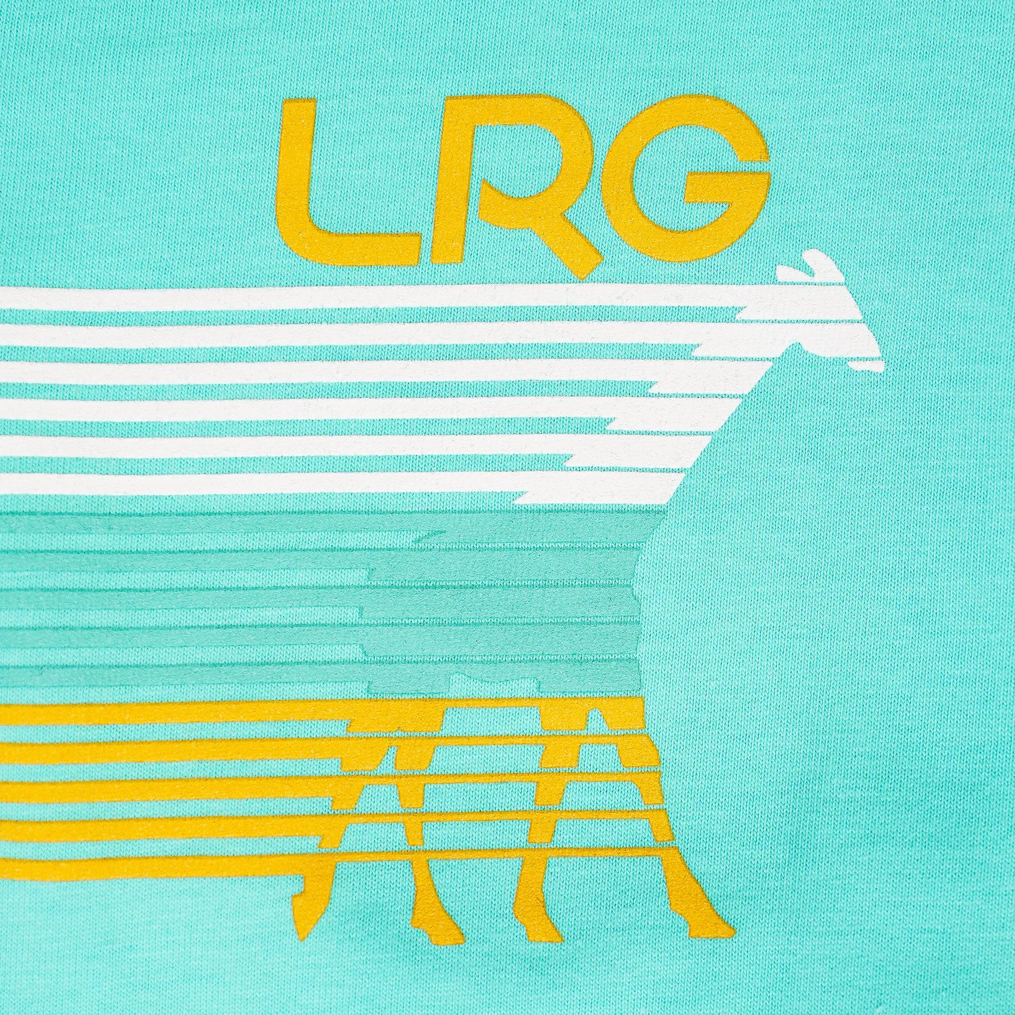 4700 STREAKED TEE - AQUA sold by Lrg product image thumbnail 2