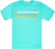 4700 STREAKED TEE AQUA sold by Lrg