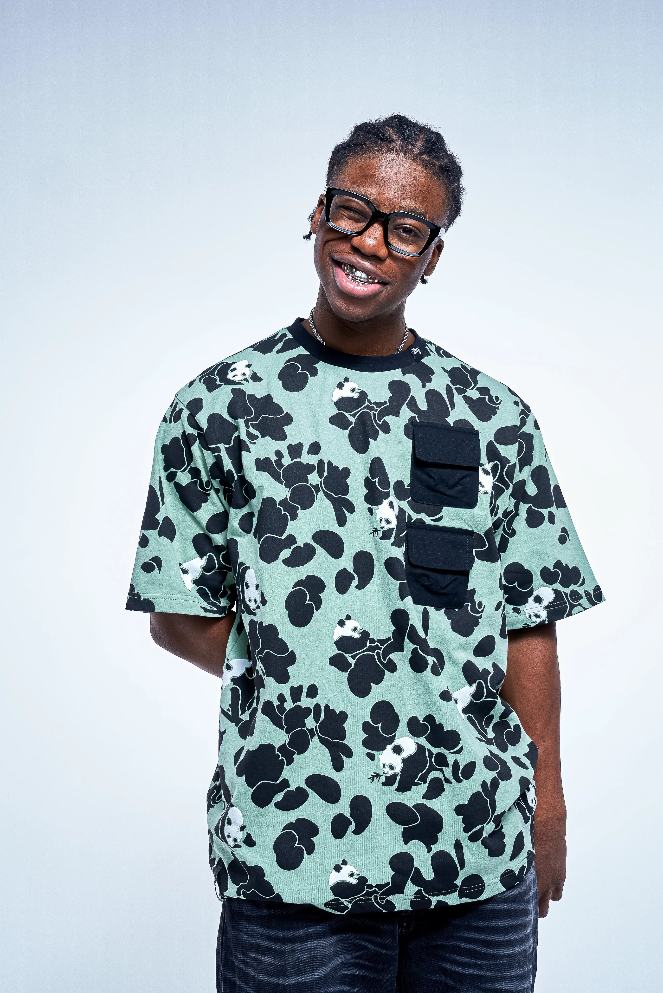 PANDA LEGACY KNIT - SAGE sold by Lrg product image thumbnail 3