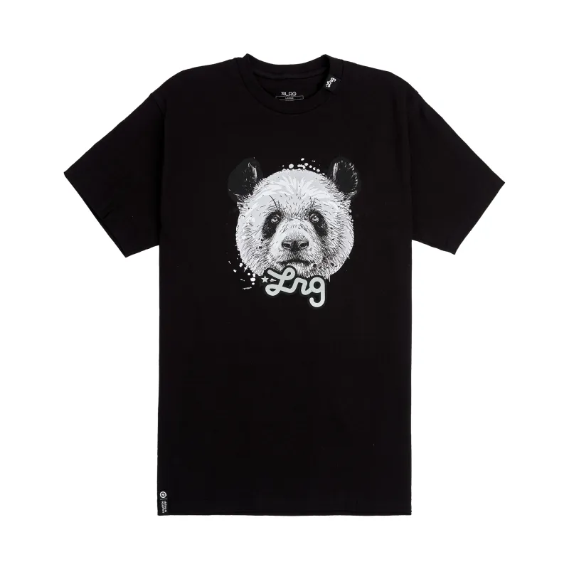 PANDA LOGIC TEE - BLACK sold by Lrg