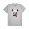 PANDA LOGIC TEE - SILVER sold by Lrg